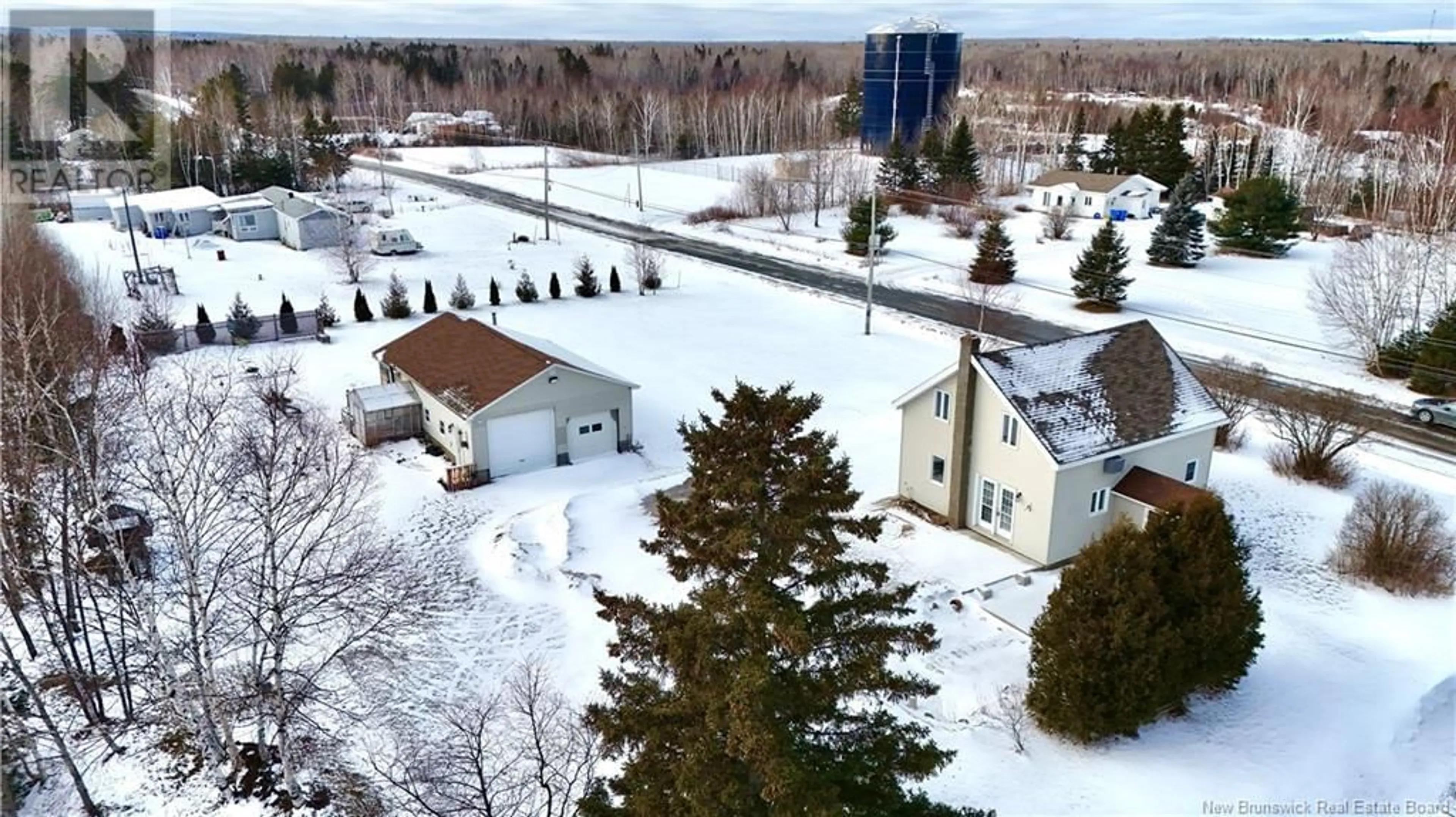 A pic from outside/outdoor area/front of a property/back of a property/a pic from drone, unknown for 535 Tremblay, Tremblay New Brunswick E8J2T2