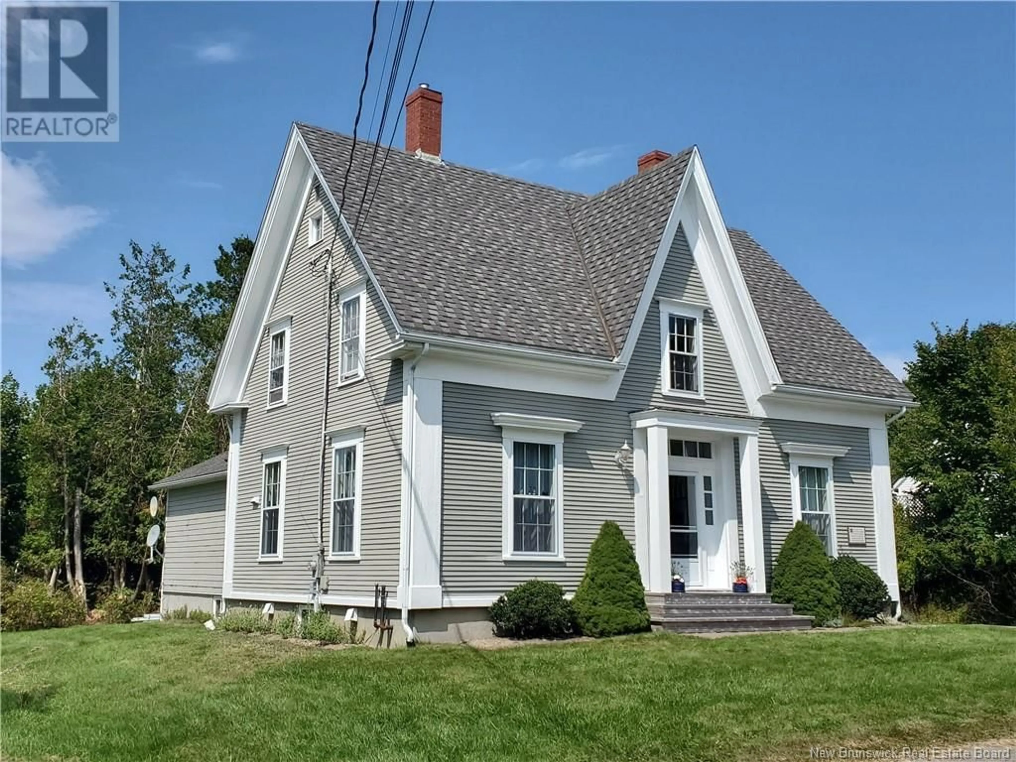 Home with vinyl exterior material, street for 76 Princess Royal Street, Saint Andrews New Brunswick E5B2A6