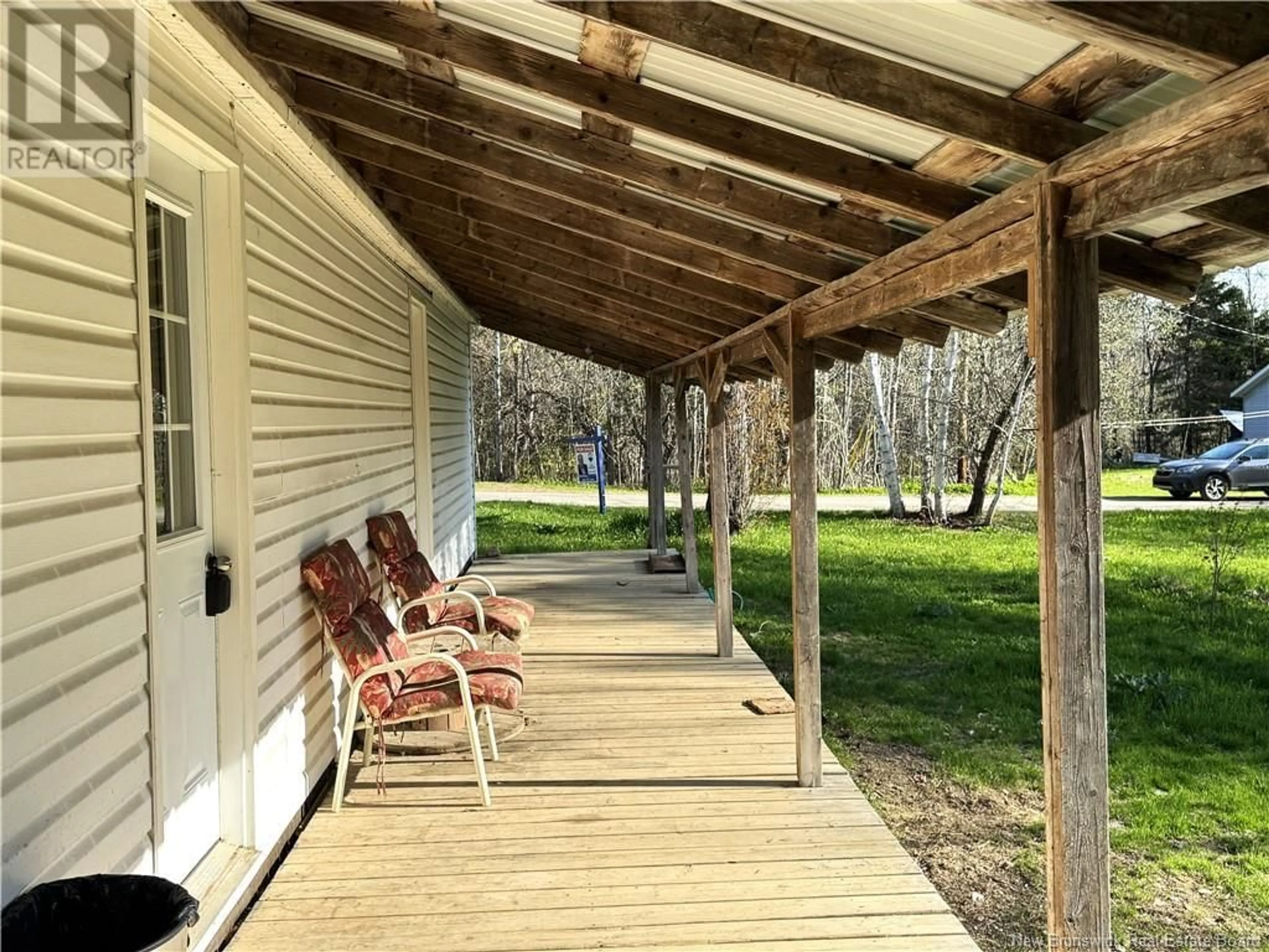 Patio, water/lake/river/ocean view for 11 WRIGHT ROAD, Debec New Brunswick E7N3C7