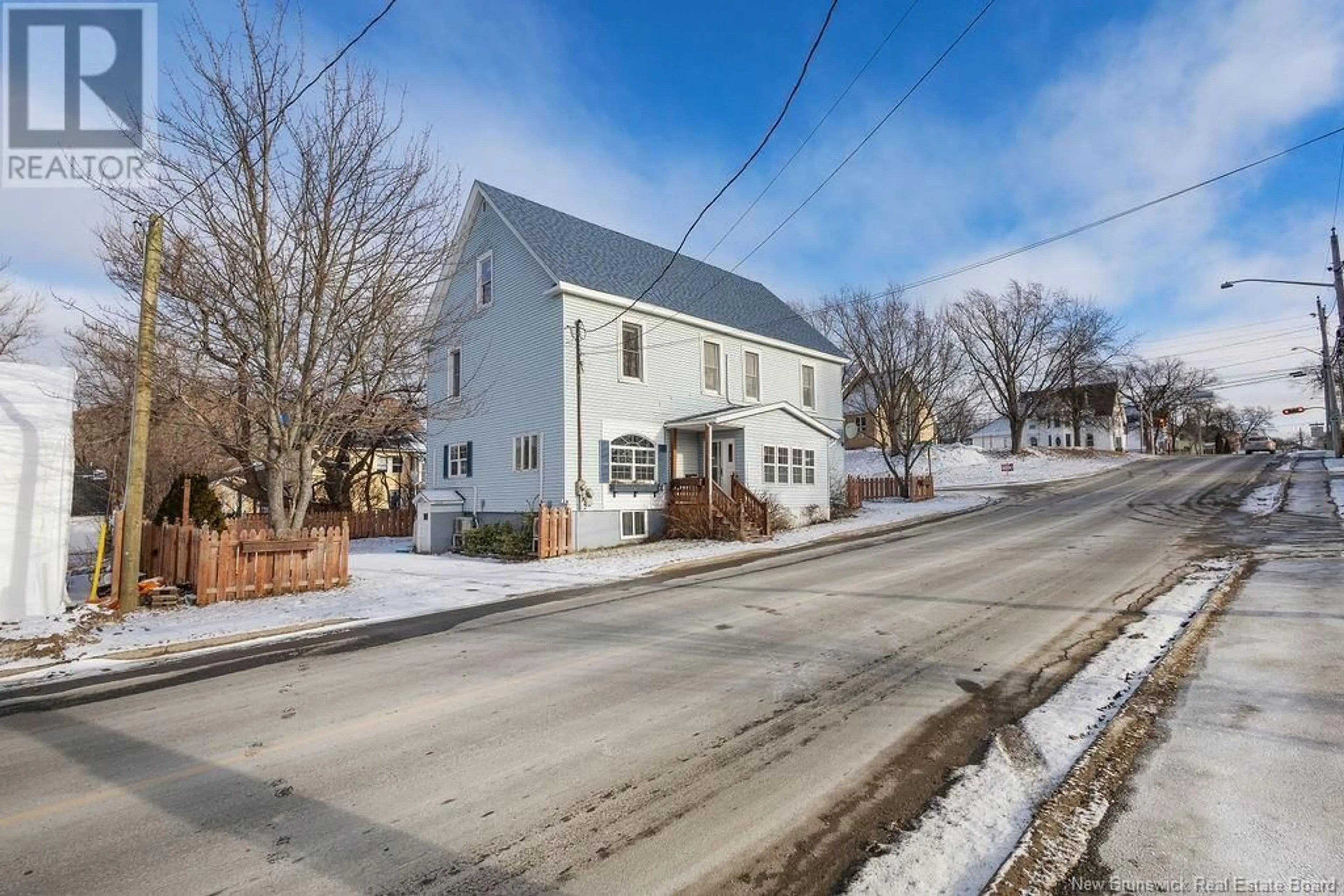 A pic from outside/outdoor area/front of a property/back of a property/a pic from drone, street for 29 King Street, Miramichi New Brunswick E1N2N2