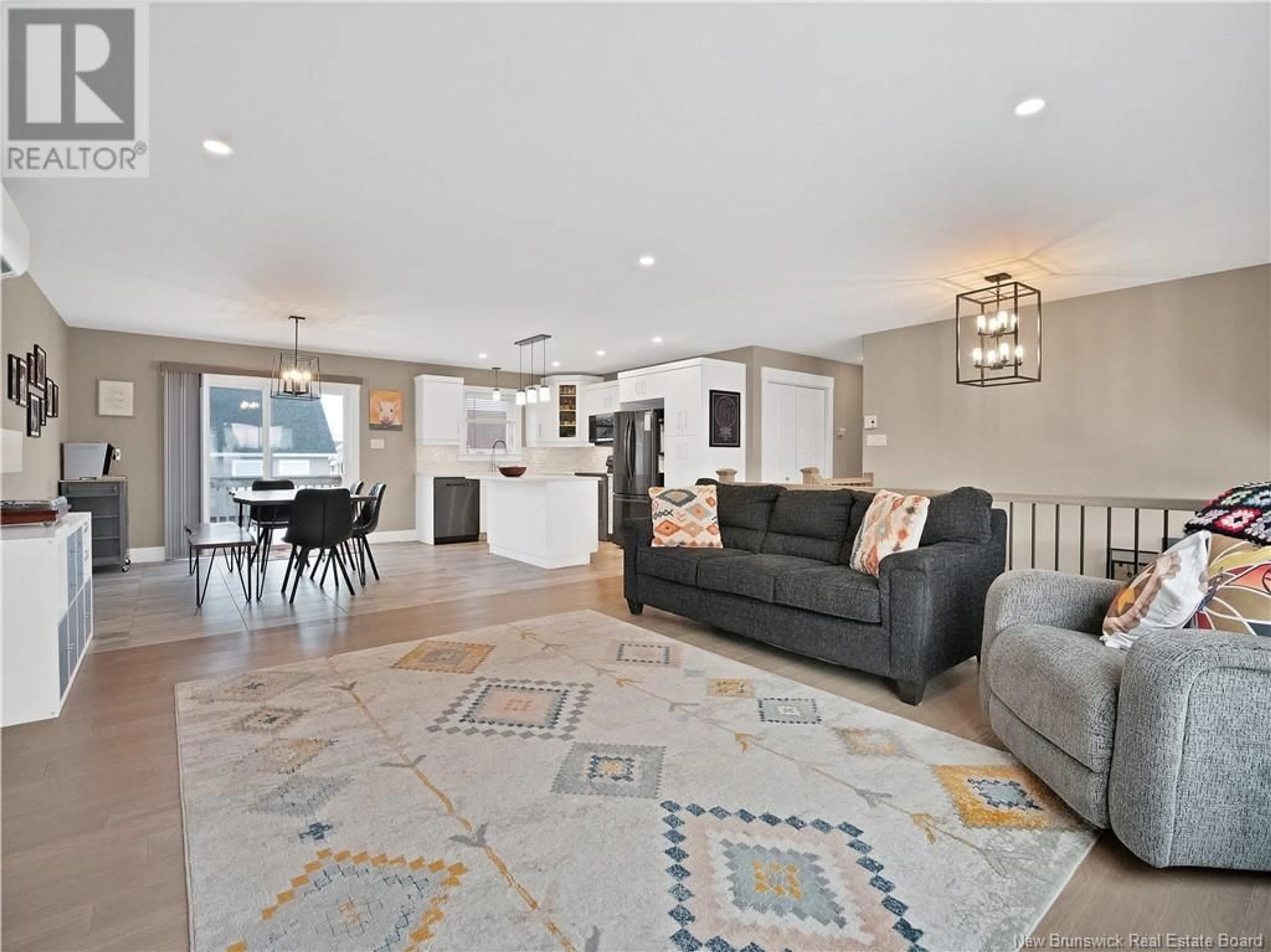 Living room with furniture, ceramic/tile floor for 137 Oakfield, Riverview New Brunswick E1B0S7