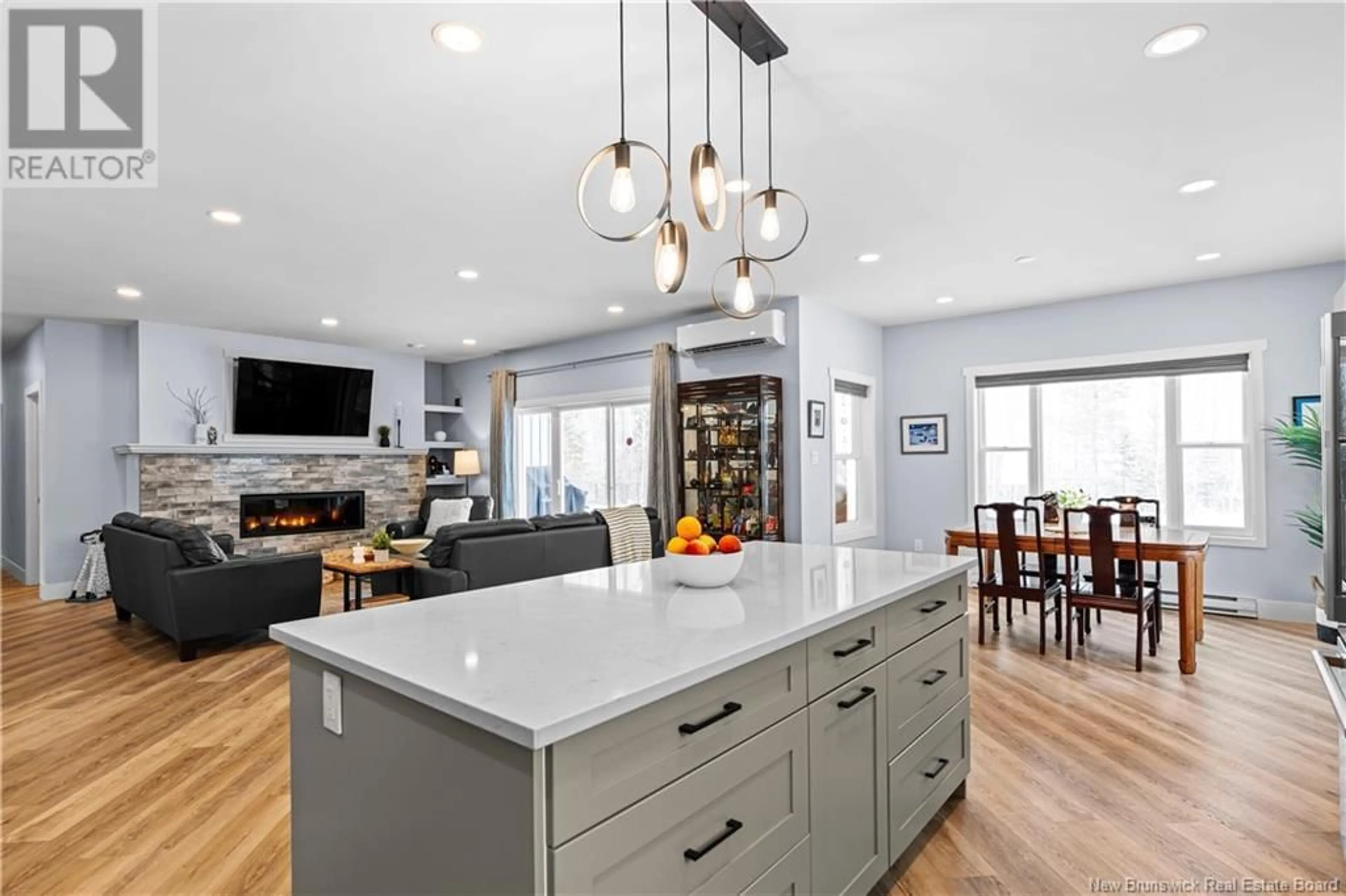 Open concept kitchen, unknown for 9 FLYNN STREET, Pine Glen New Brunswick E1J0H5