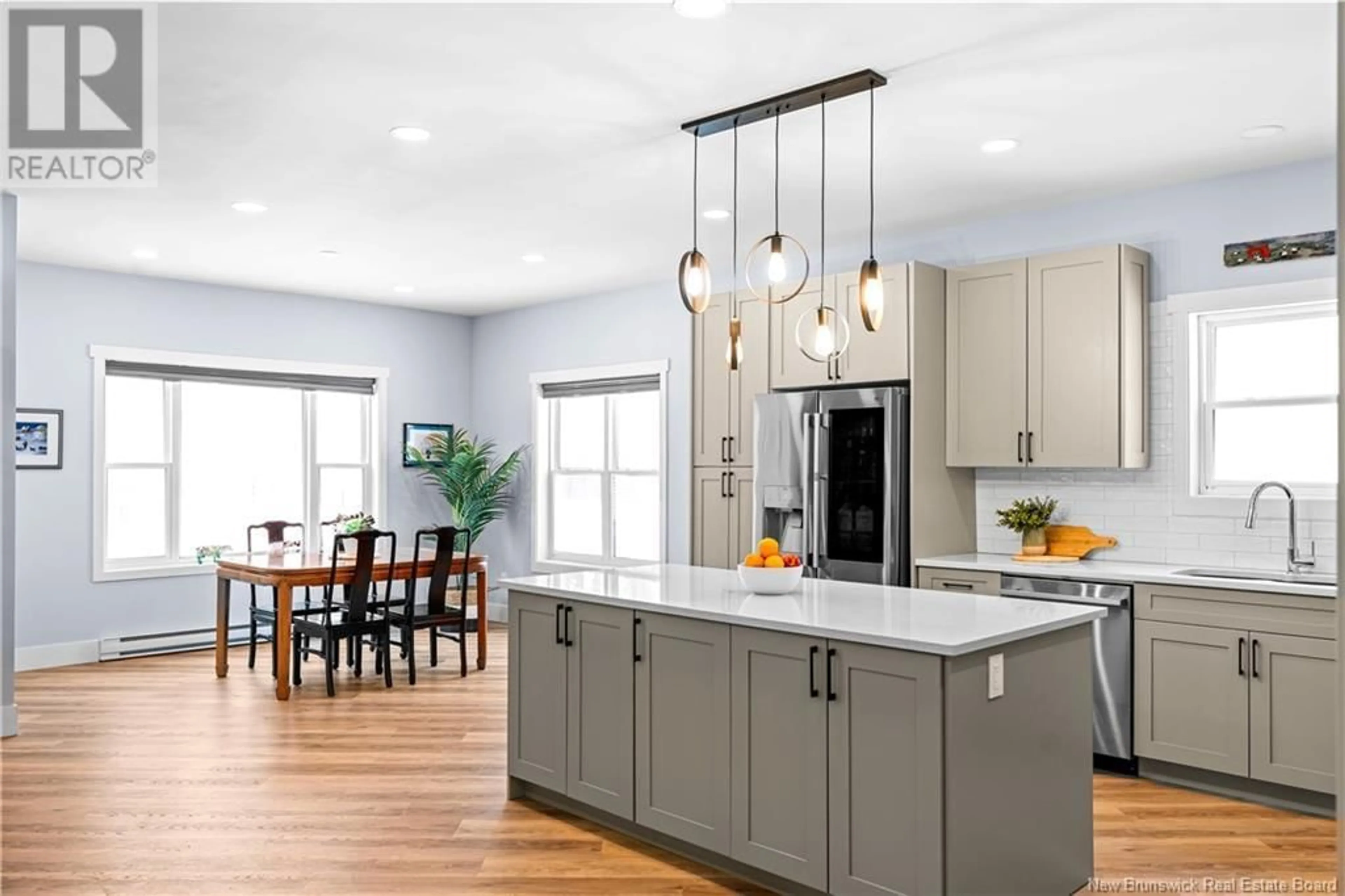 Open concept kitchen, unknown for 9 FLYNN STREET, Pine Glen New Brunswick E1J0H5