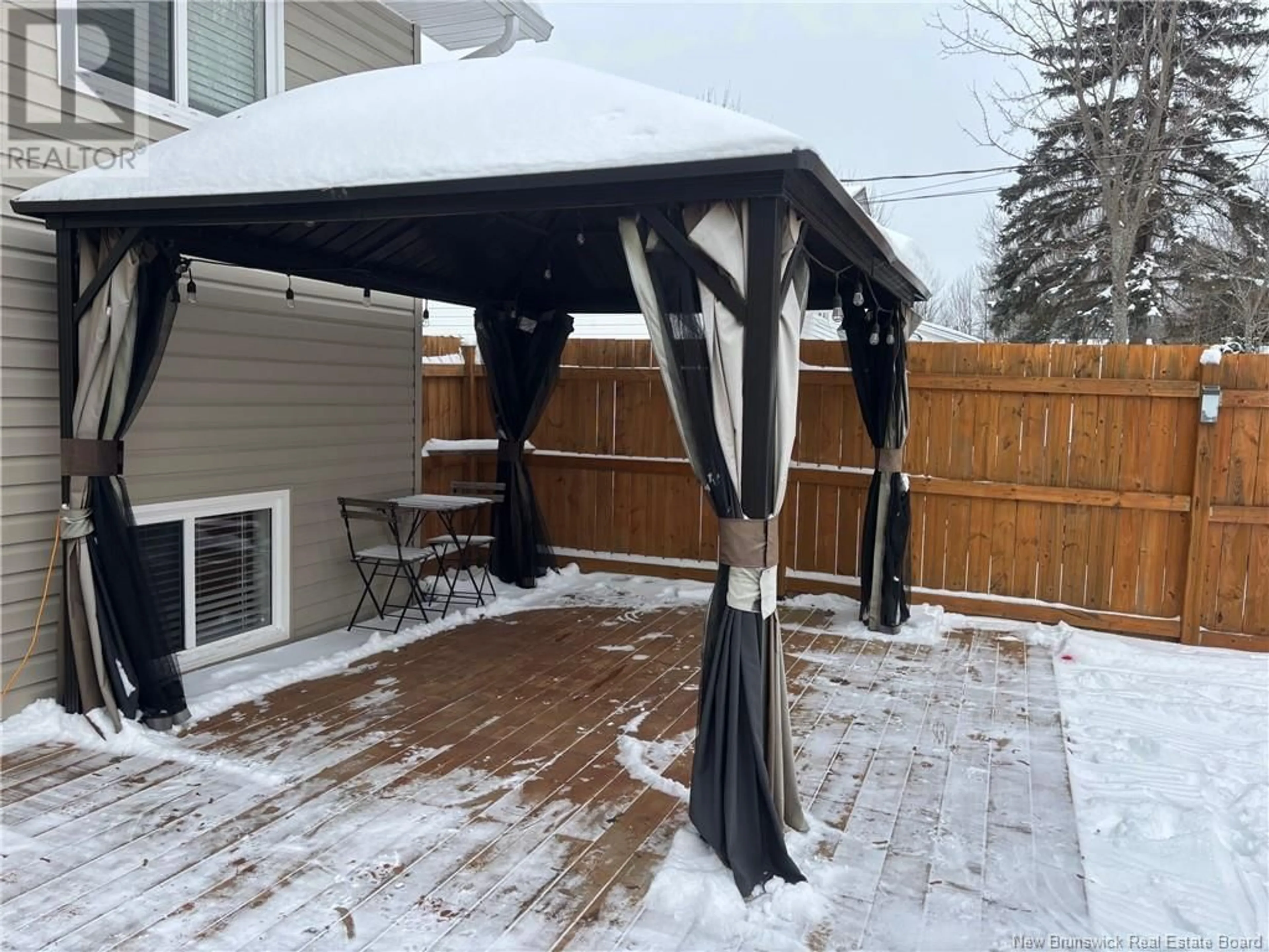 Patio, mountain view for 55 Magellan Drive, Moncton New Brunswick E1A5P3