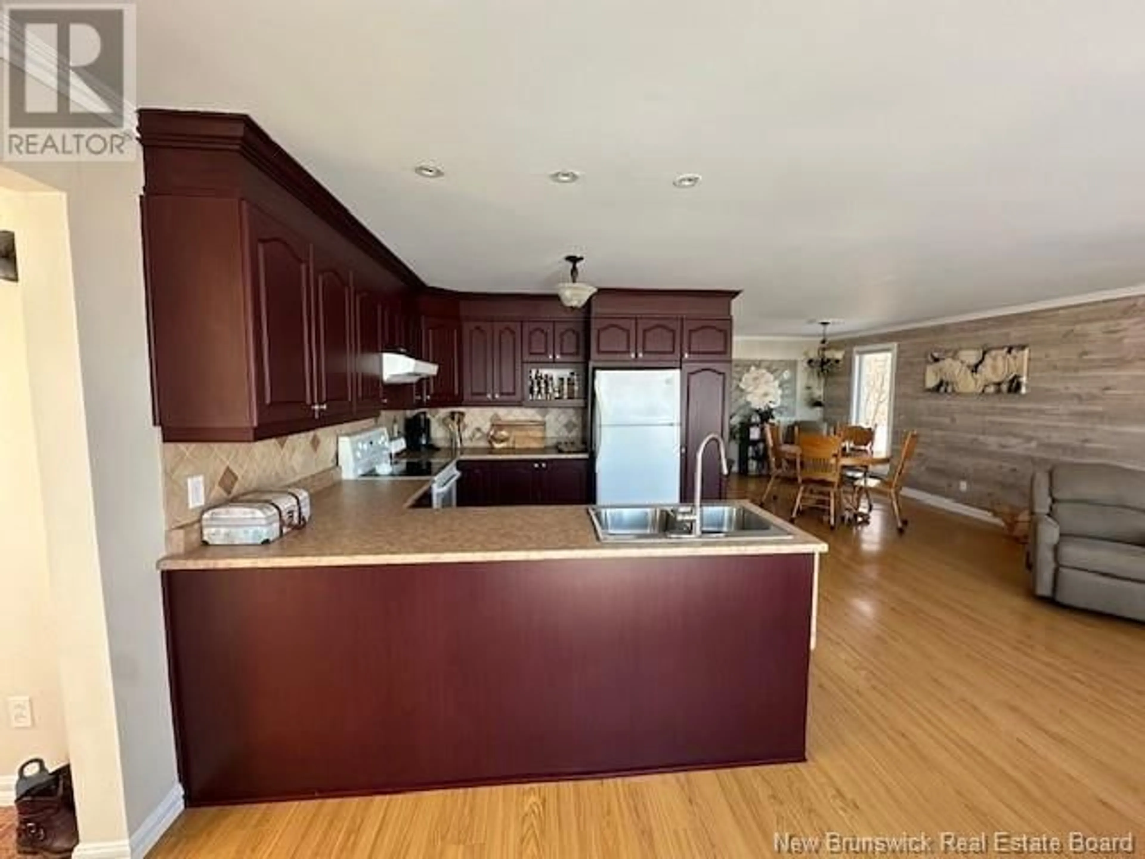 Open concept kitchen, unknown for 70 Lane 89, Charlo New Brunswick E8E0B9