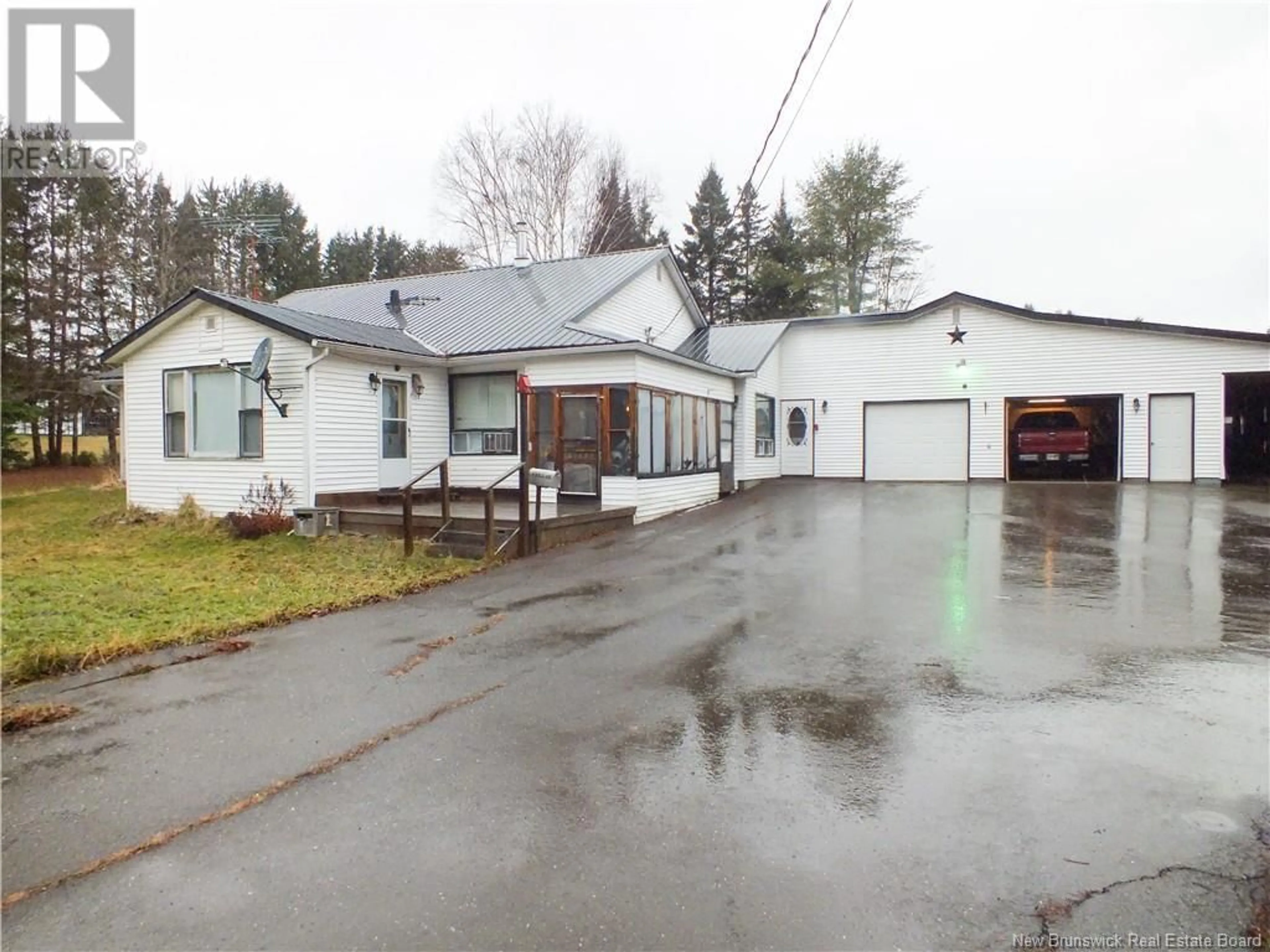 A pic from outside/outdoor area/front of a property/back of a property/a pic from drone, street for 29 Sipprell Road, Greenfield New Brunswick E7L3B4