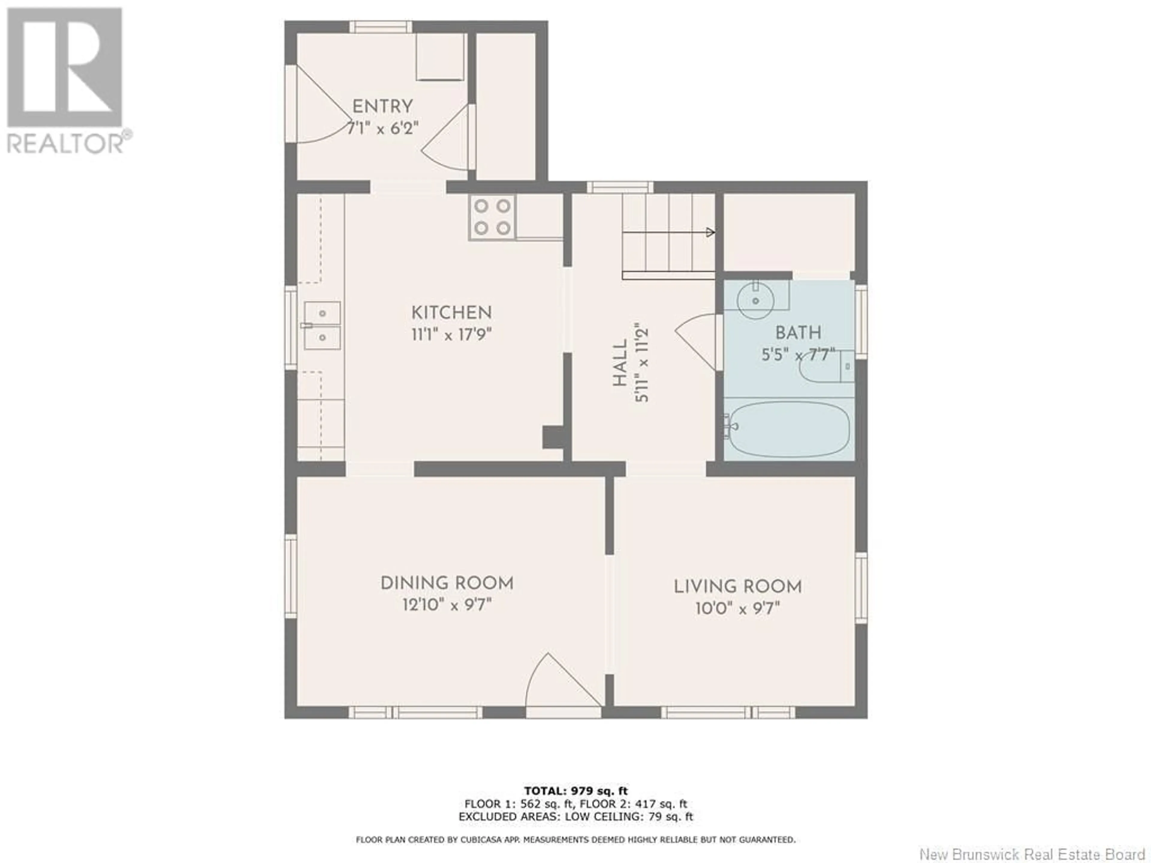 Floor plan for 385 Route 935, Sackville New Brunswick E4L2J9