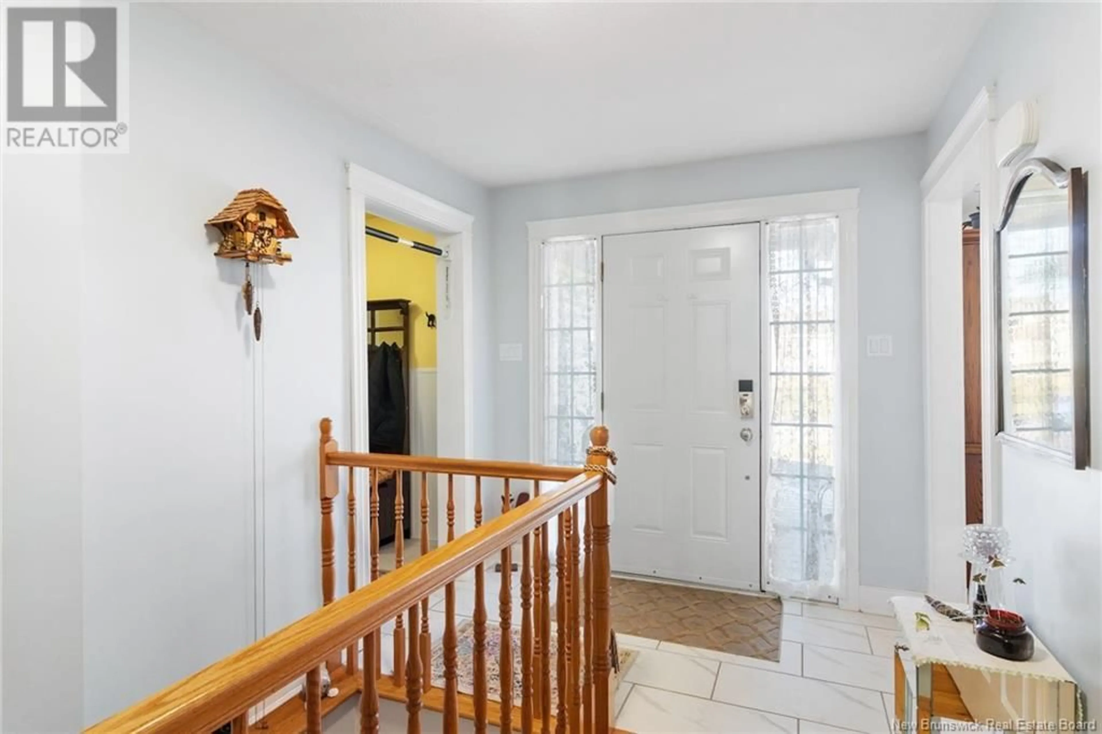 Indoor entryway for 114 Finnamore Street, Oromocto New Brunswick E2V2K2