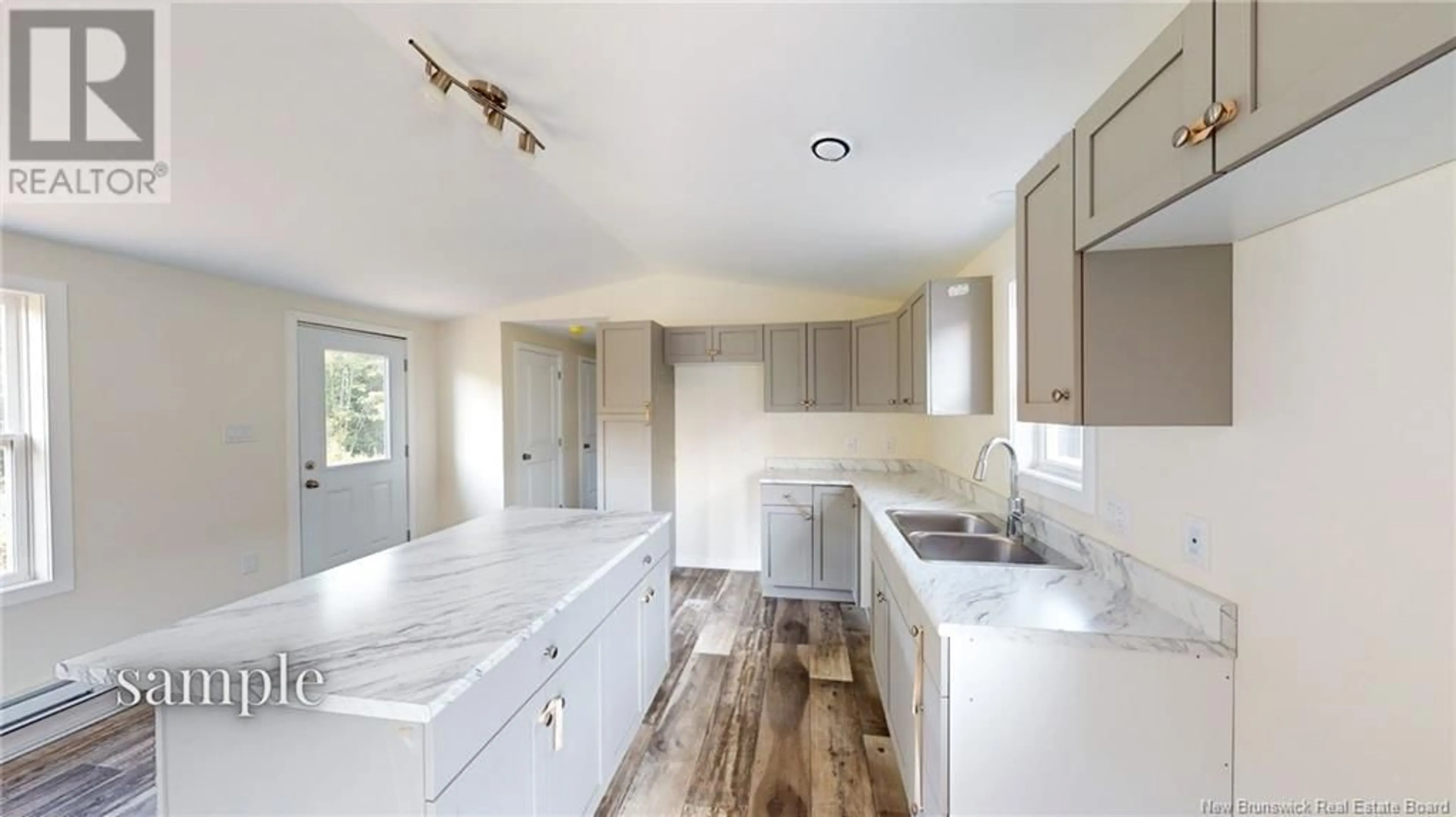 Open concept kitchen, ceramic/tile floor for Lot 3 TAY FALLS ROAD, Cross Creek New Brunswick E6B1M7