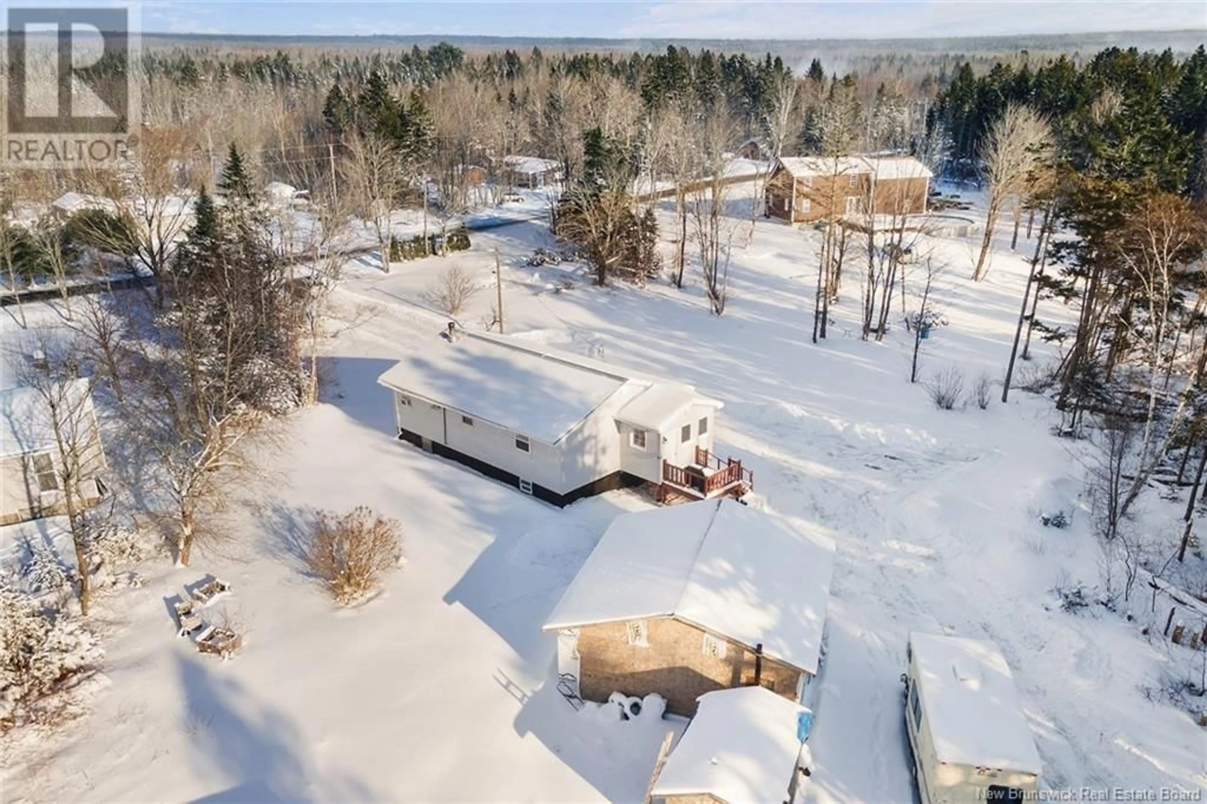 A pic from outside/outdoor area/front of a property/back of a property/a pic from drone, unknown for 1077 Kingsley Road, Birdton New Brunswick E3A6C8