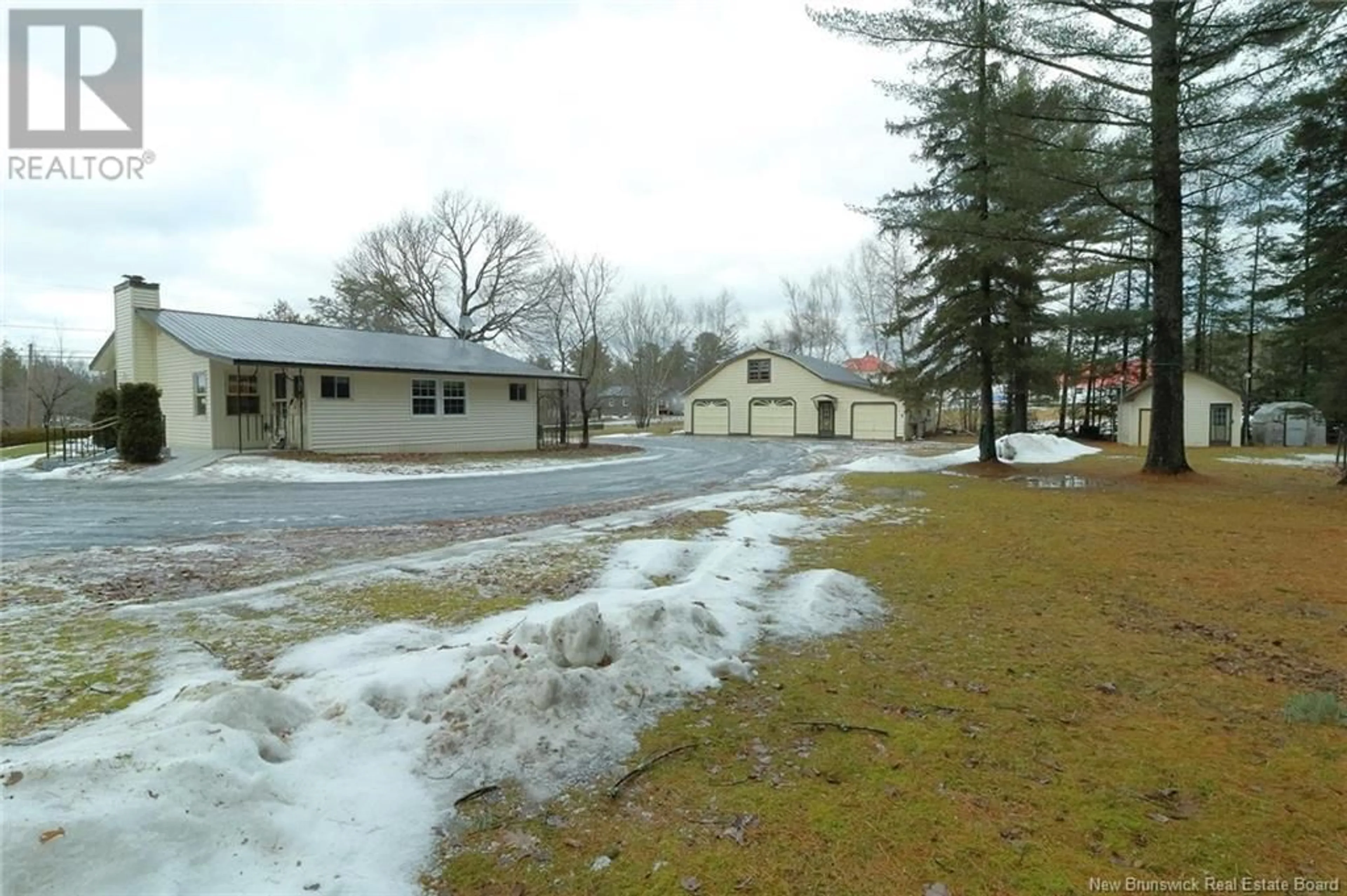 A pic from outside/outdoor area/front of a property/back of a property/a pic from drone, unknown for 38 Red Bank Drive, Chipman New Brunswick E4A2A2