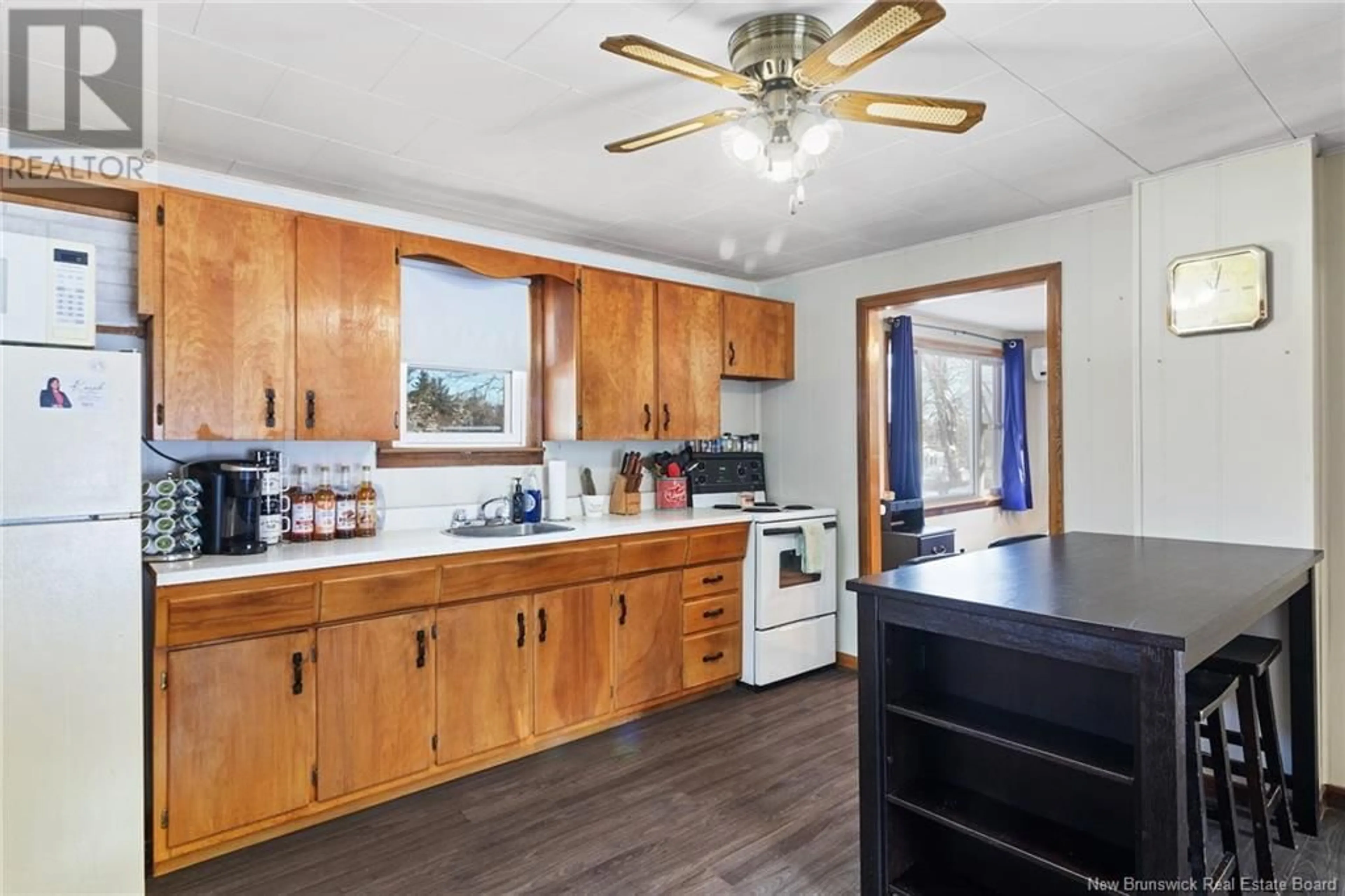 Standard kitchen, wood/laminate floor for 76 Red Bank Drive, Chipman New Brunswick E4A2A2