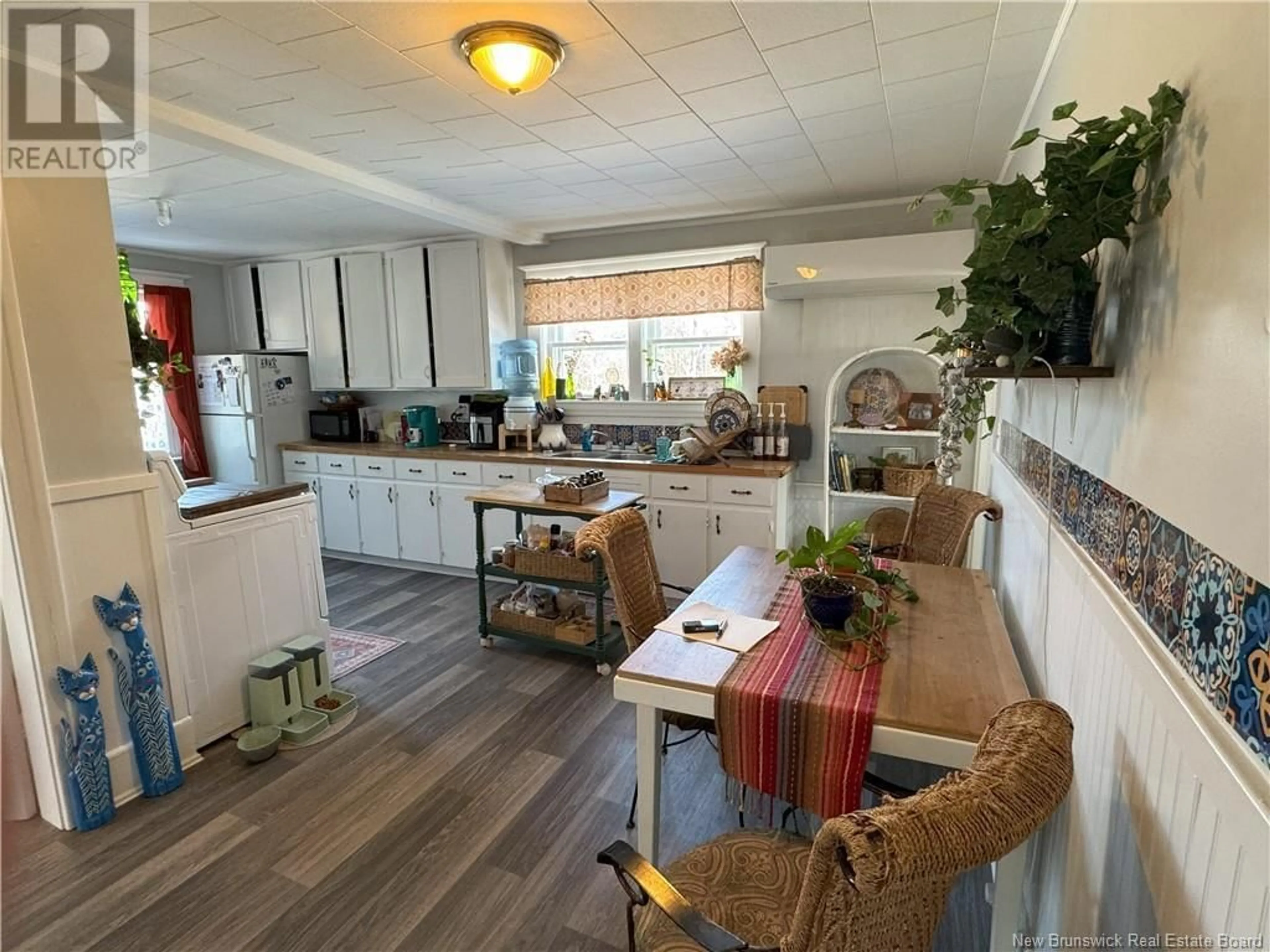 Open concept kitchen, unknown for 60 WALLACE COVE ROAD, Blacks Harbour New Brunswick E5H1H1