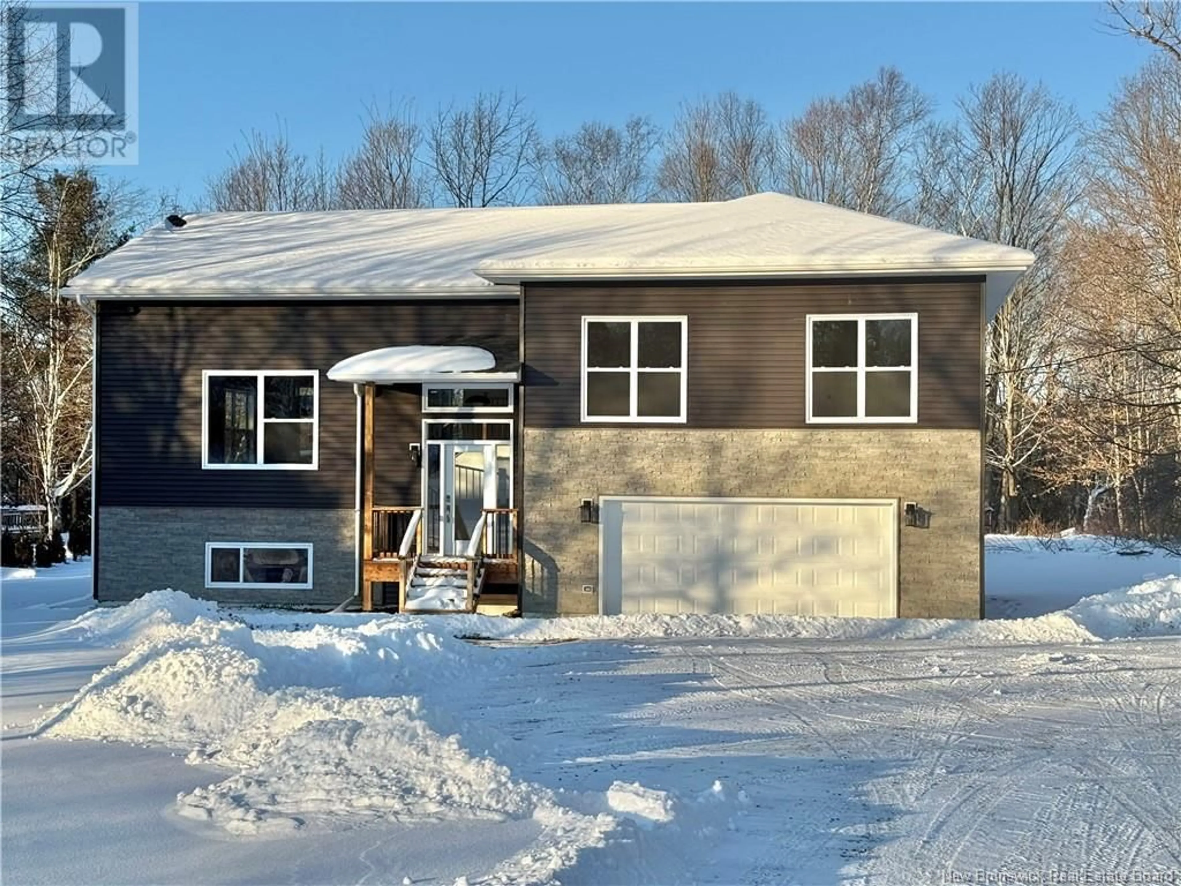 Home with brick exterior material, street for 3465 Woodstock Road, Fredericton New Brunswick E3E1A5