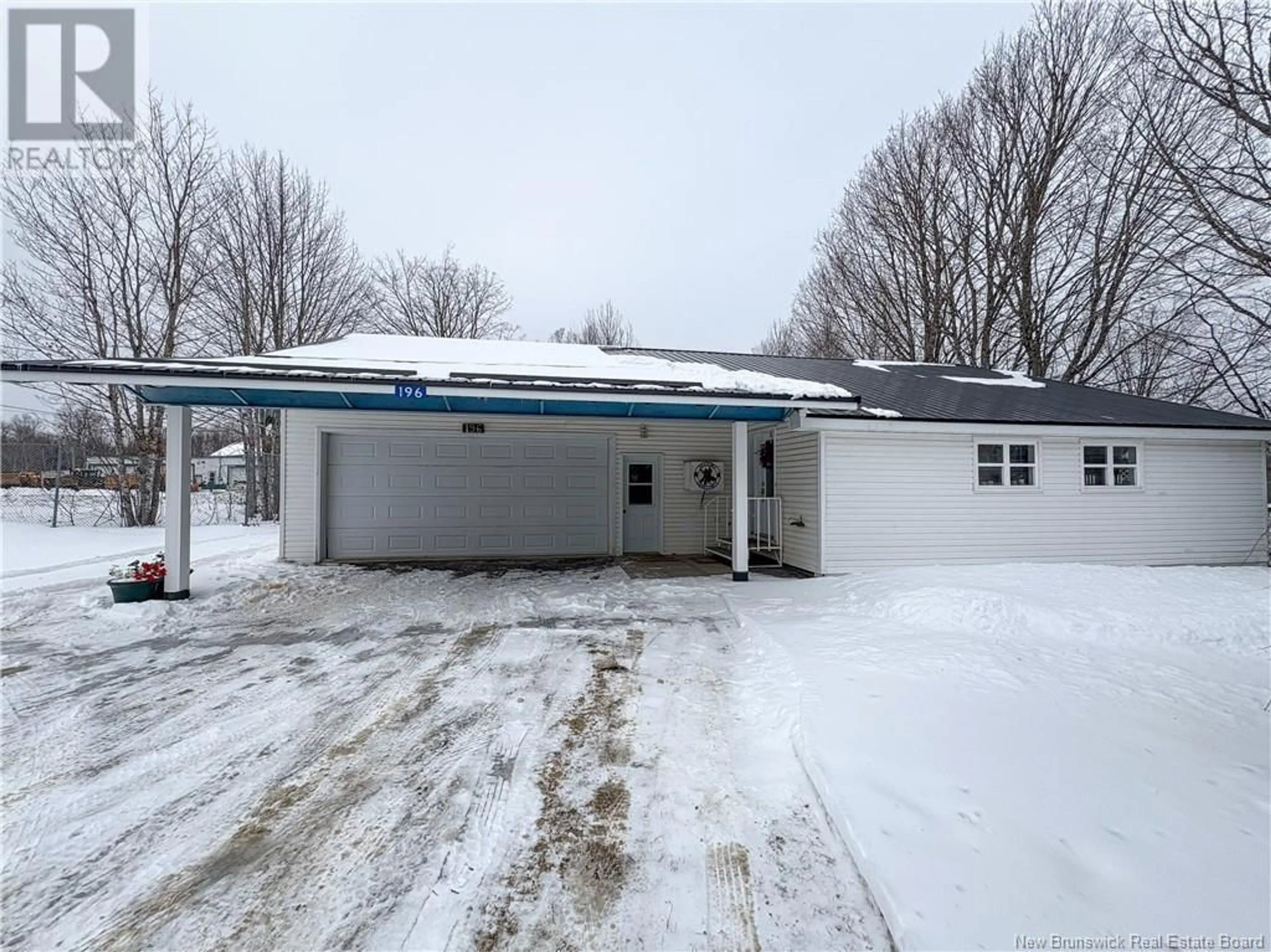 Indoor garage for 196 Main Street, Canterbury New Brunswick E6H1M5