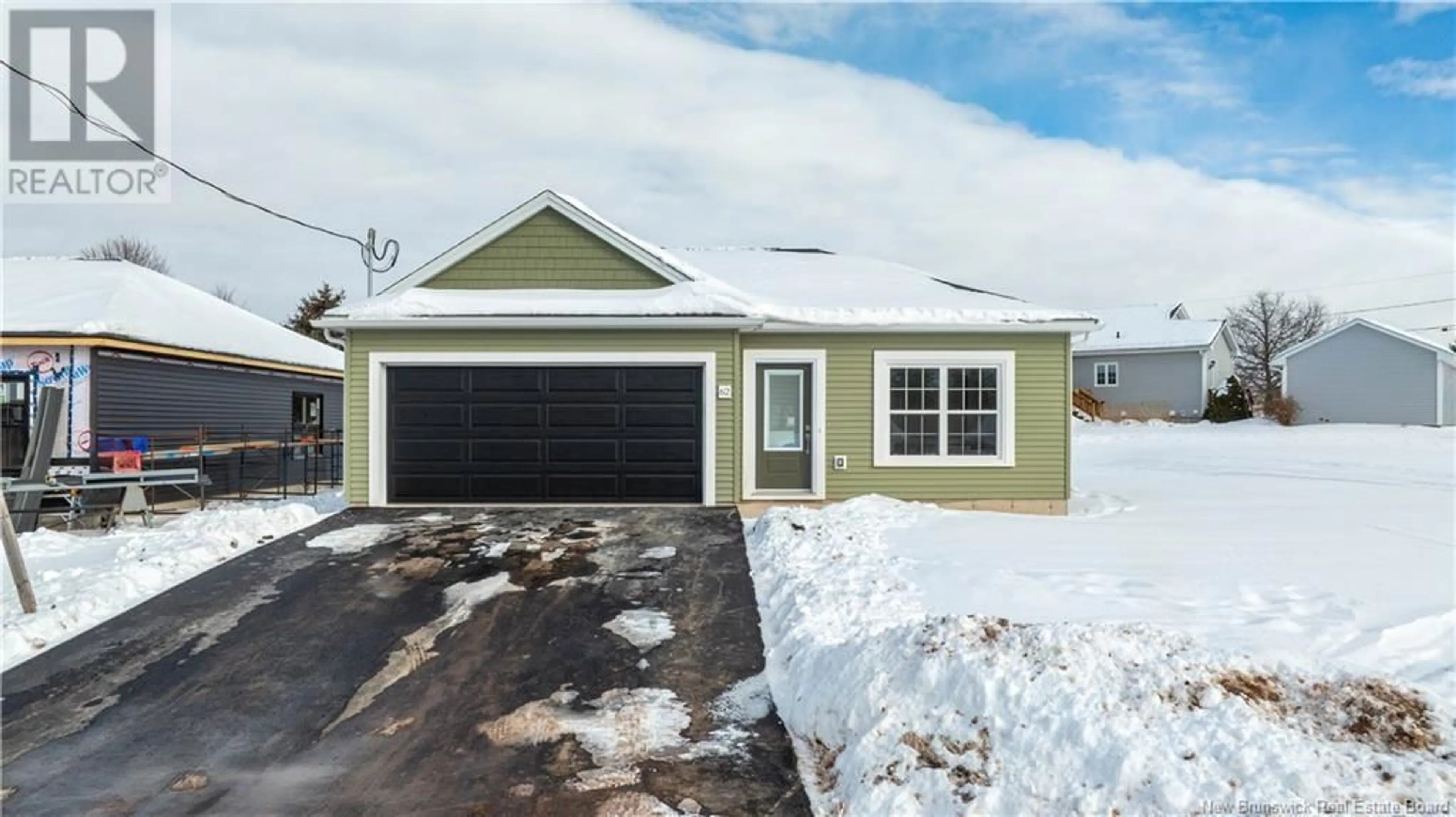 Home with vinyl exterior material, street for 40 Buchanan Drive, Sussex Corner New Brunswick E4E0B2