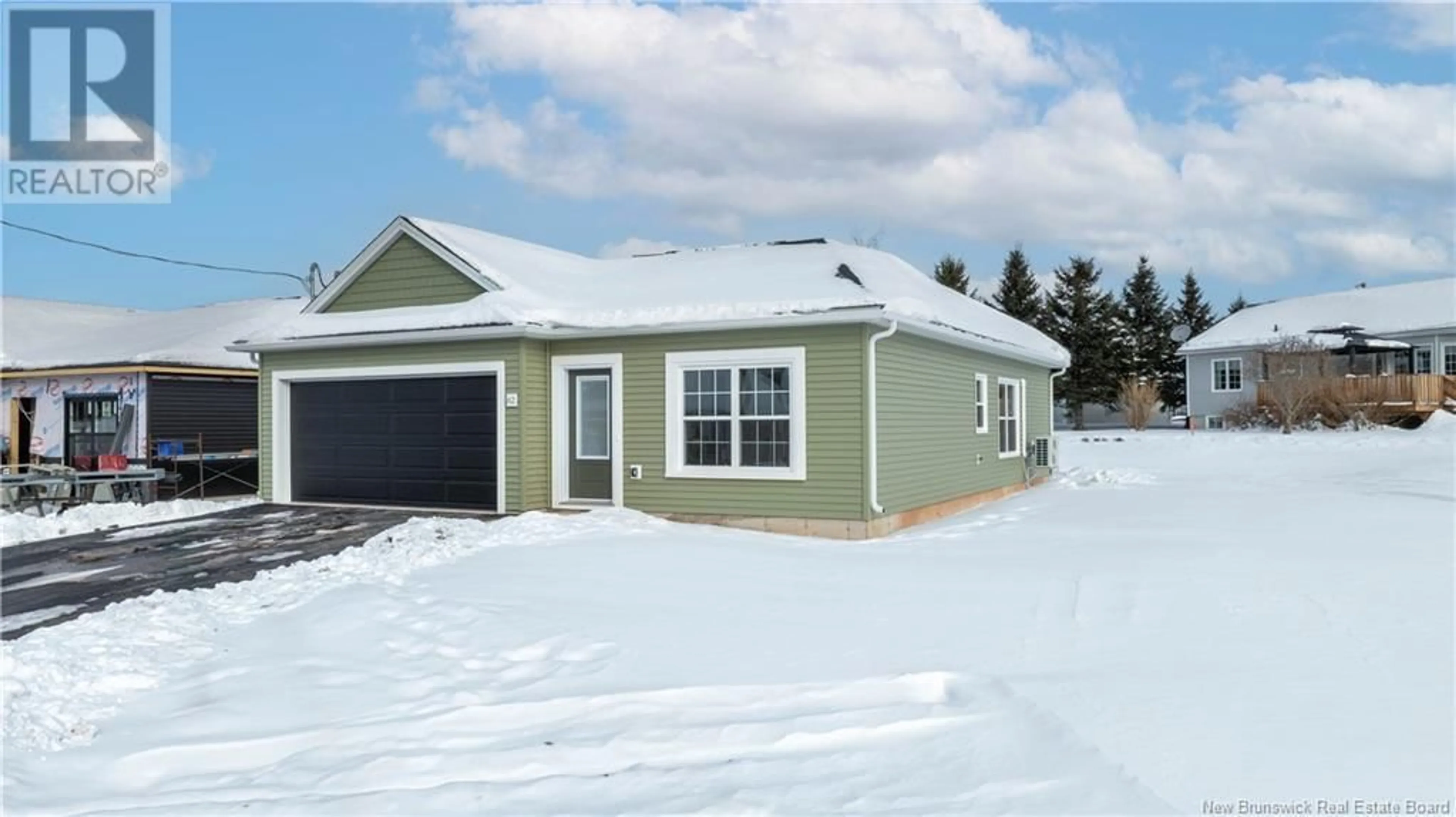 Home with vinyl exterior material, street for 40 Buchanan Drive, Sussex Corner New Brunswick E4E0B2