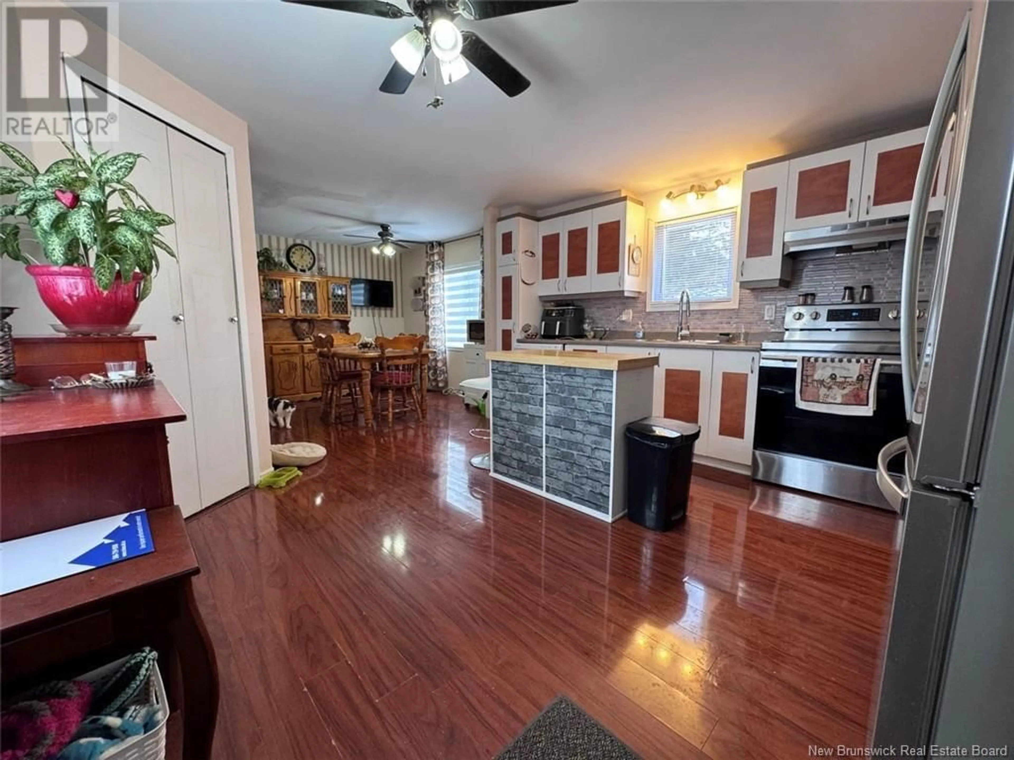 Open concept kitchen, unknown for 54 Des Erables Avenue, Clair New Brunswick E7A2B6