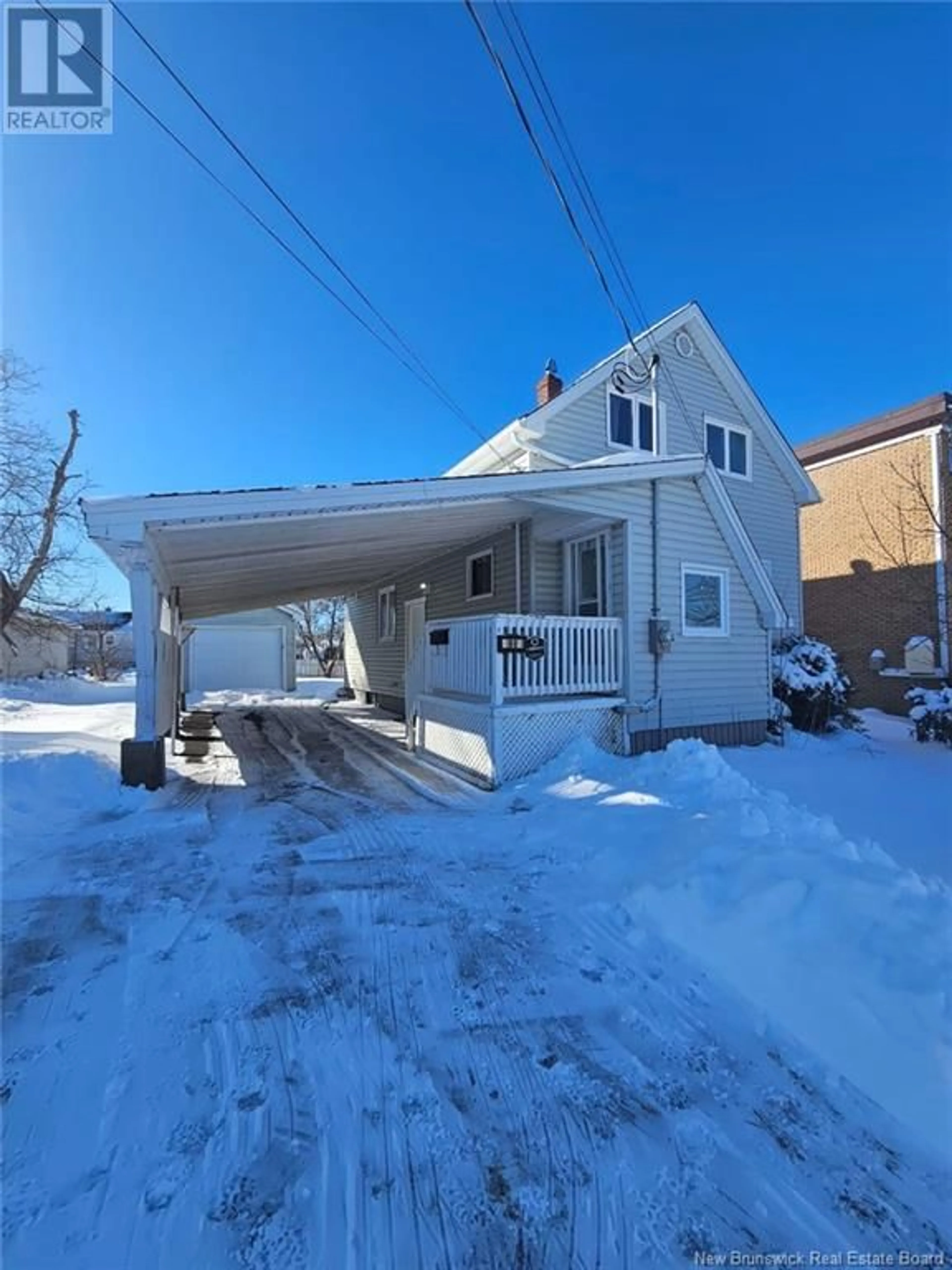 A pic from outside/outdoor area/front of a property/back of a property/a pic from drone, street for 98 Lefurgey, Moncton New Brunswick E1C7G6