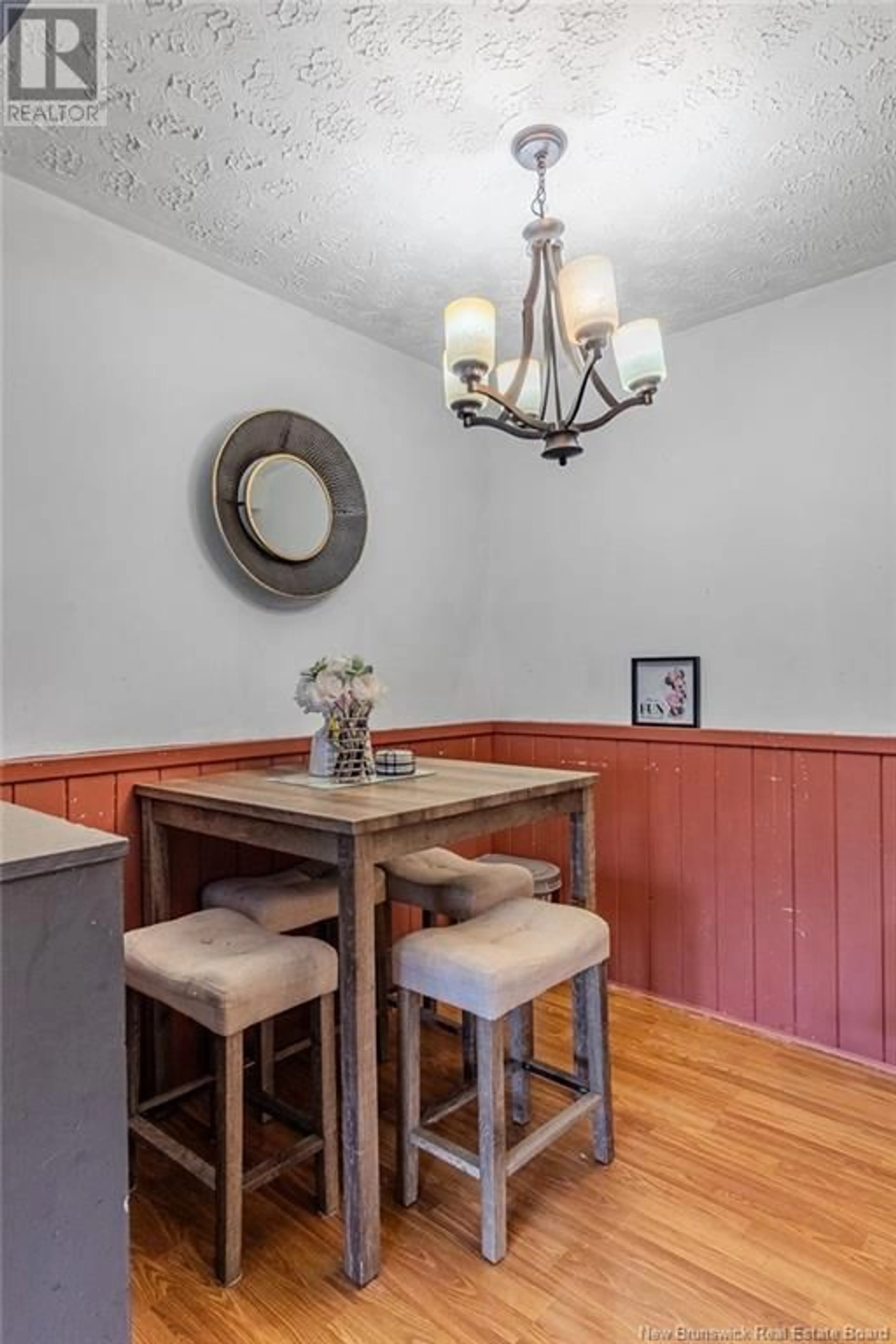 Dining room, wood/laminate floor for 310 Tartan Street, Saint John New Brunswick E2K2R7