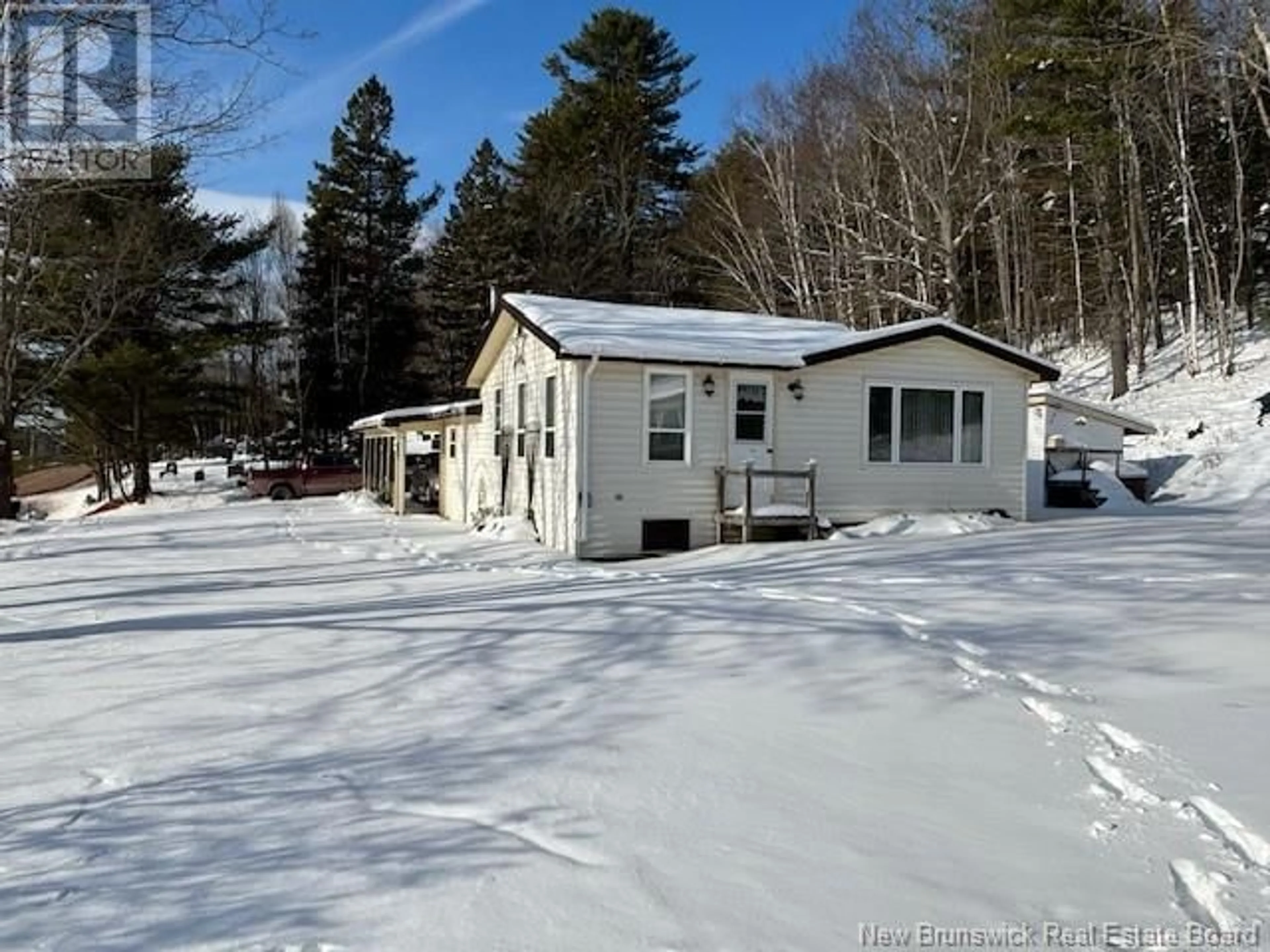 A pic from outside/outdoor area/front of a property/back of a property/a pic from drone, unknown for 2485 Route 705, Belyeas Cove New Brunswick E5T4C1