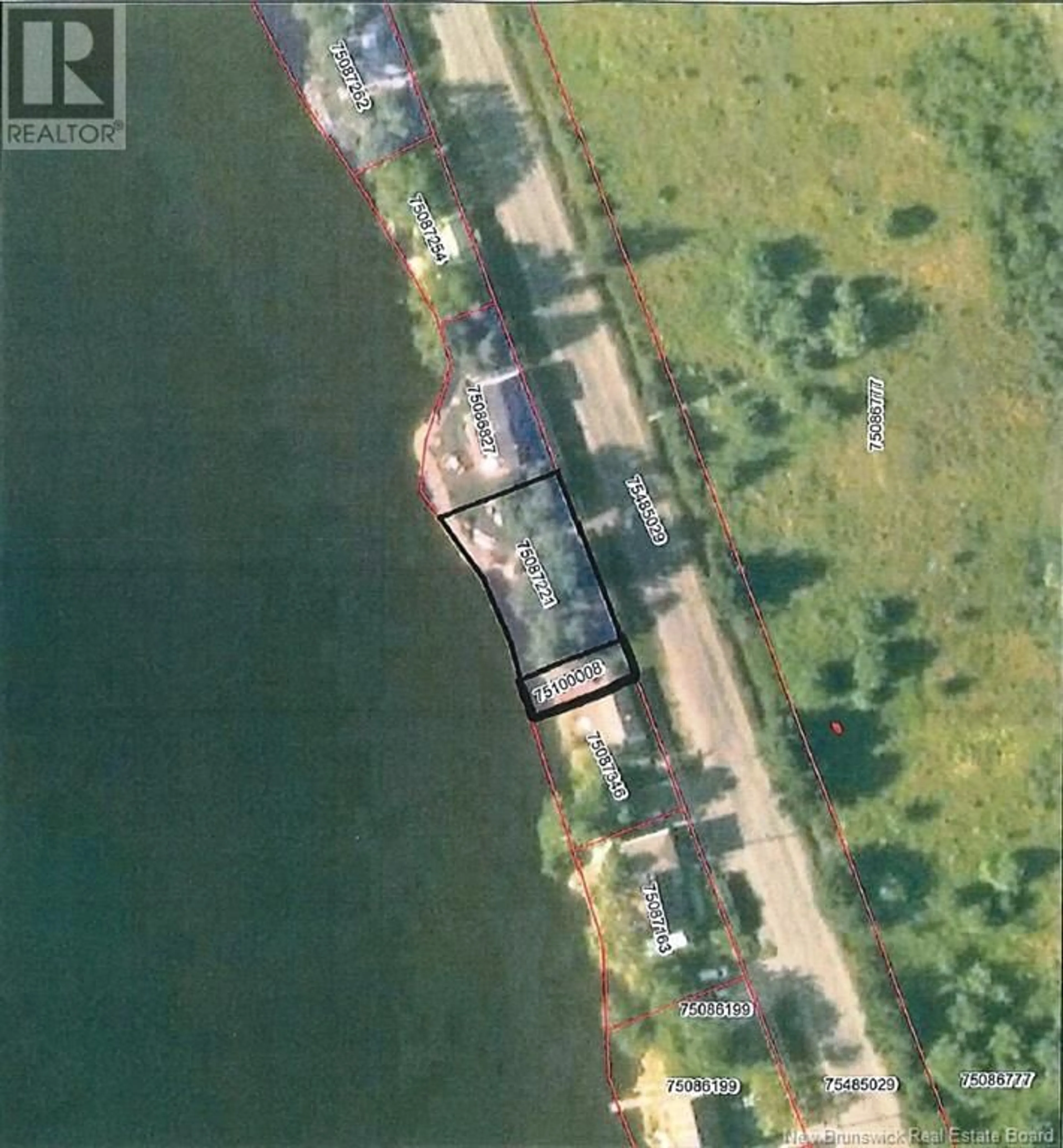 A pic from outside/outdoor area/front of a property/back of a property/a pic from drone, water/lake/river/ocean view for 237 RTE 636, Harvey New Brunswick E6K1A9