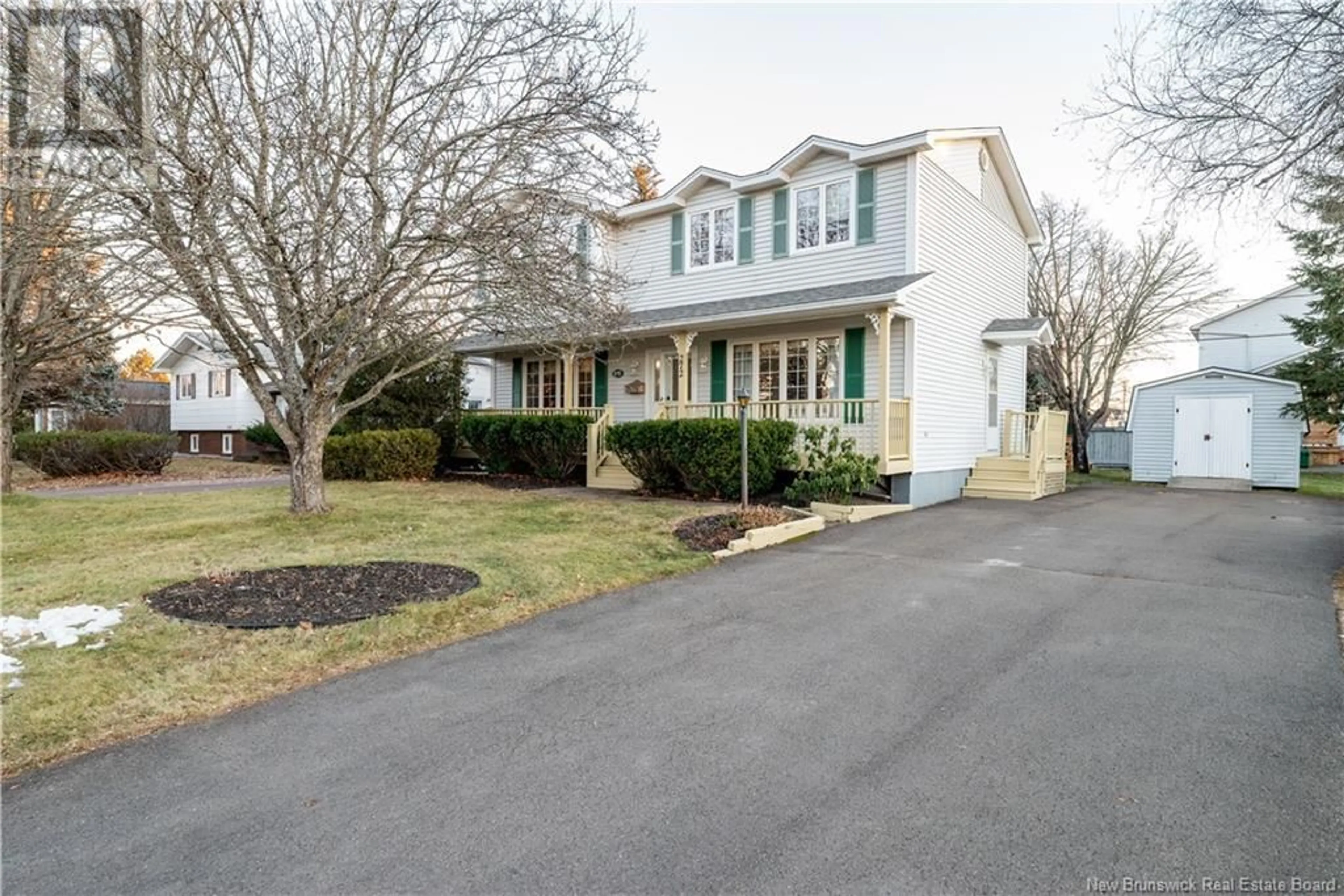 Home with vinyl exterior material, street for 272 GASPE, Dieppe New Brunswick E1A5E1