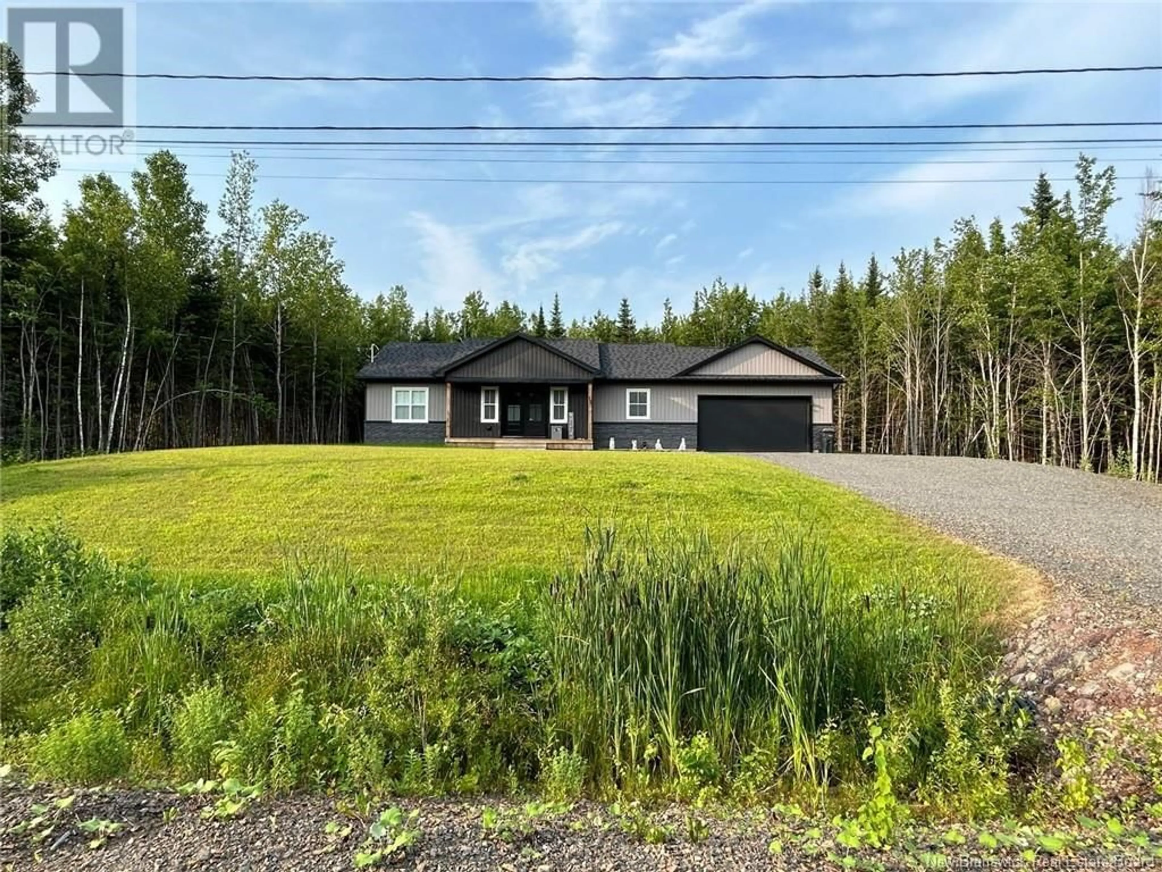 A pic from outside/outdoor area/front of a property/back of a property/a pic from drone, unknown for 12 Barbara Drive, Rusagonis New Brunswick E3B0Y3