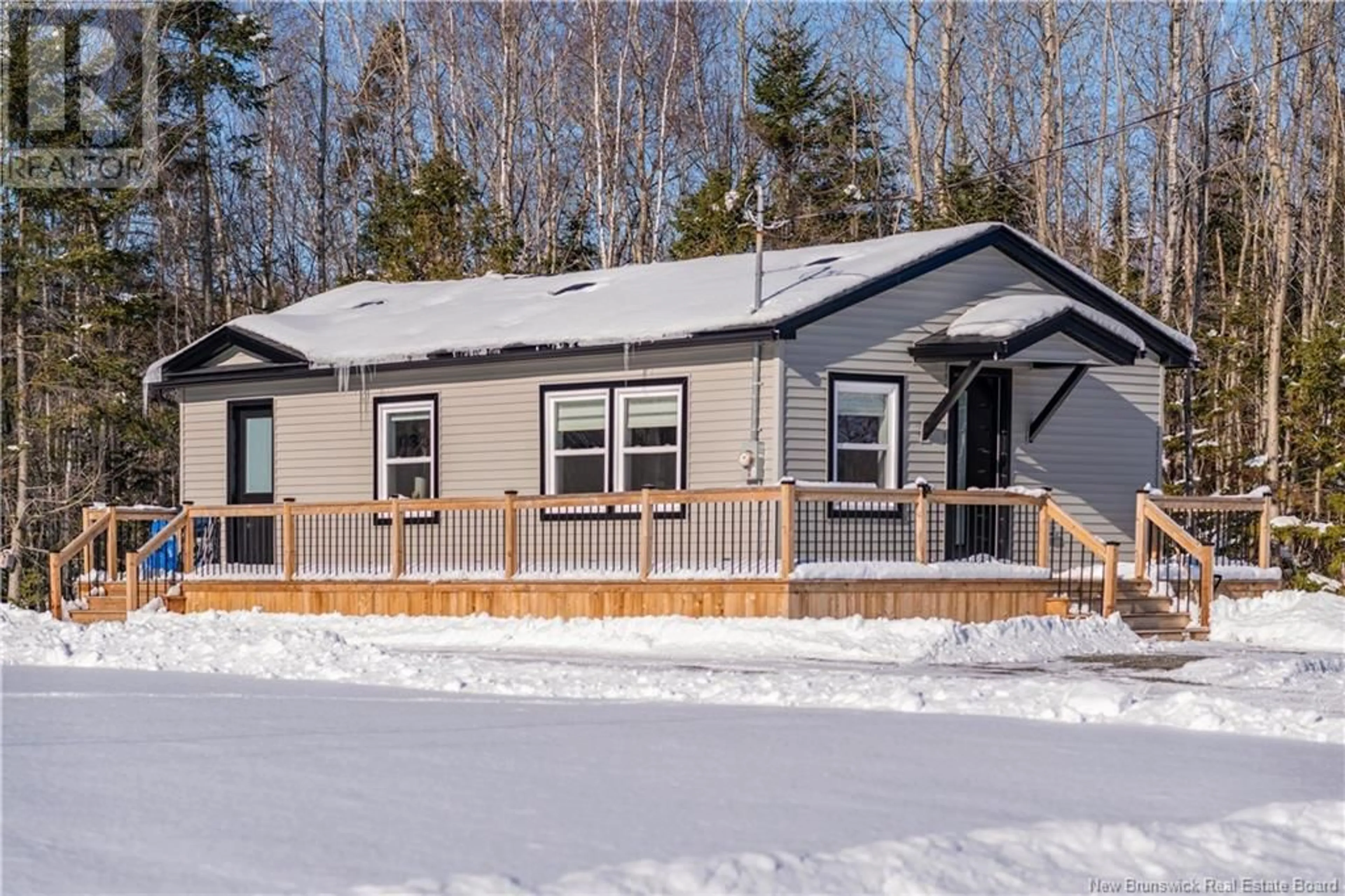 Home with vinyl exterior material, street for 19 Lecojo Lane, Cocagne New Brunswick E4R0G6