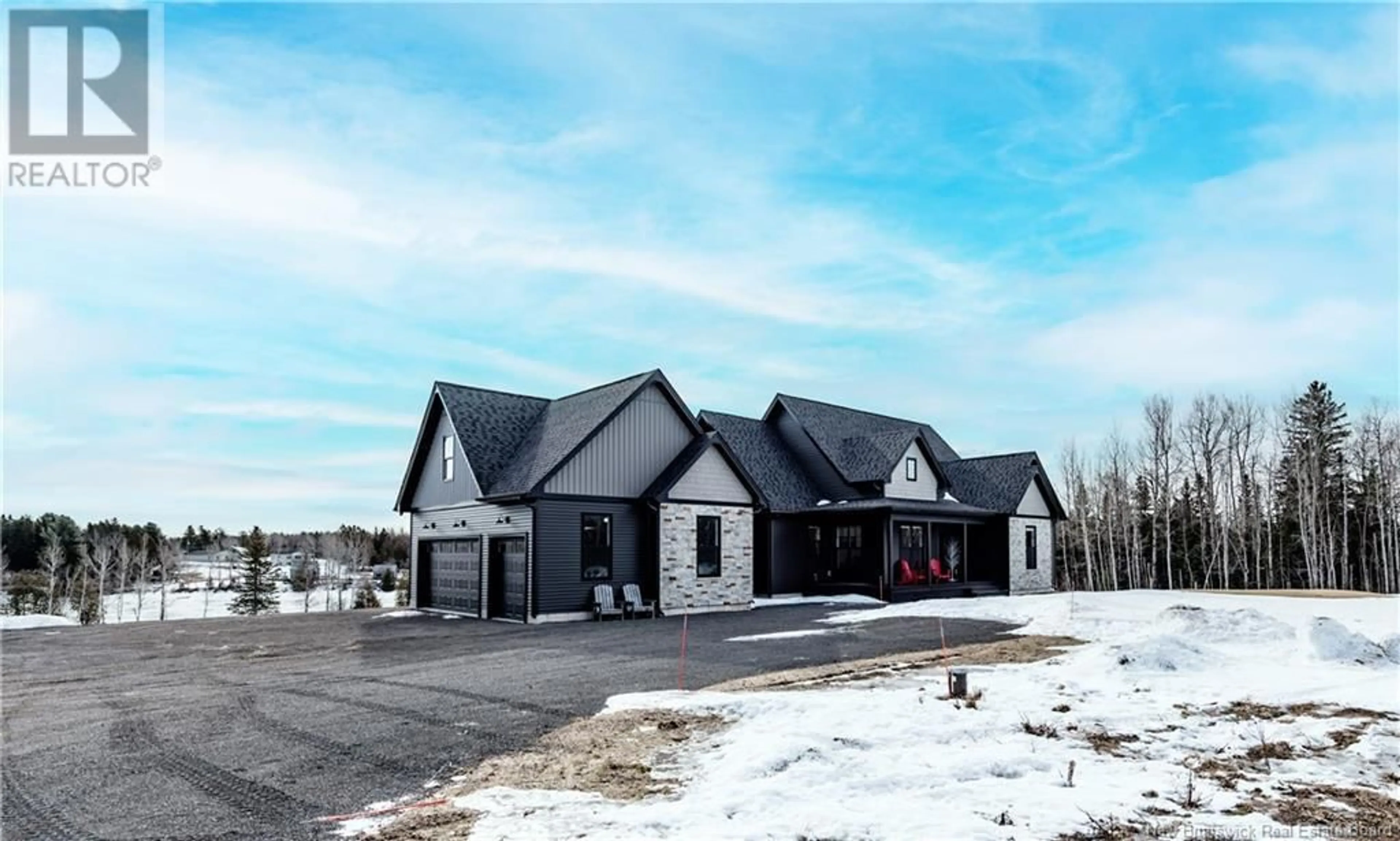 A pic from outside/outdoor area/front of a property/back of a property/a pic from drone, unknown for 579 SAINT CHARLES N, Saint-Charles New Brunswick E4W4R9