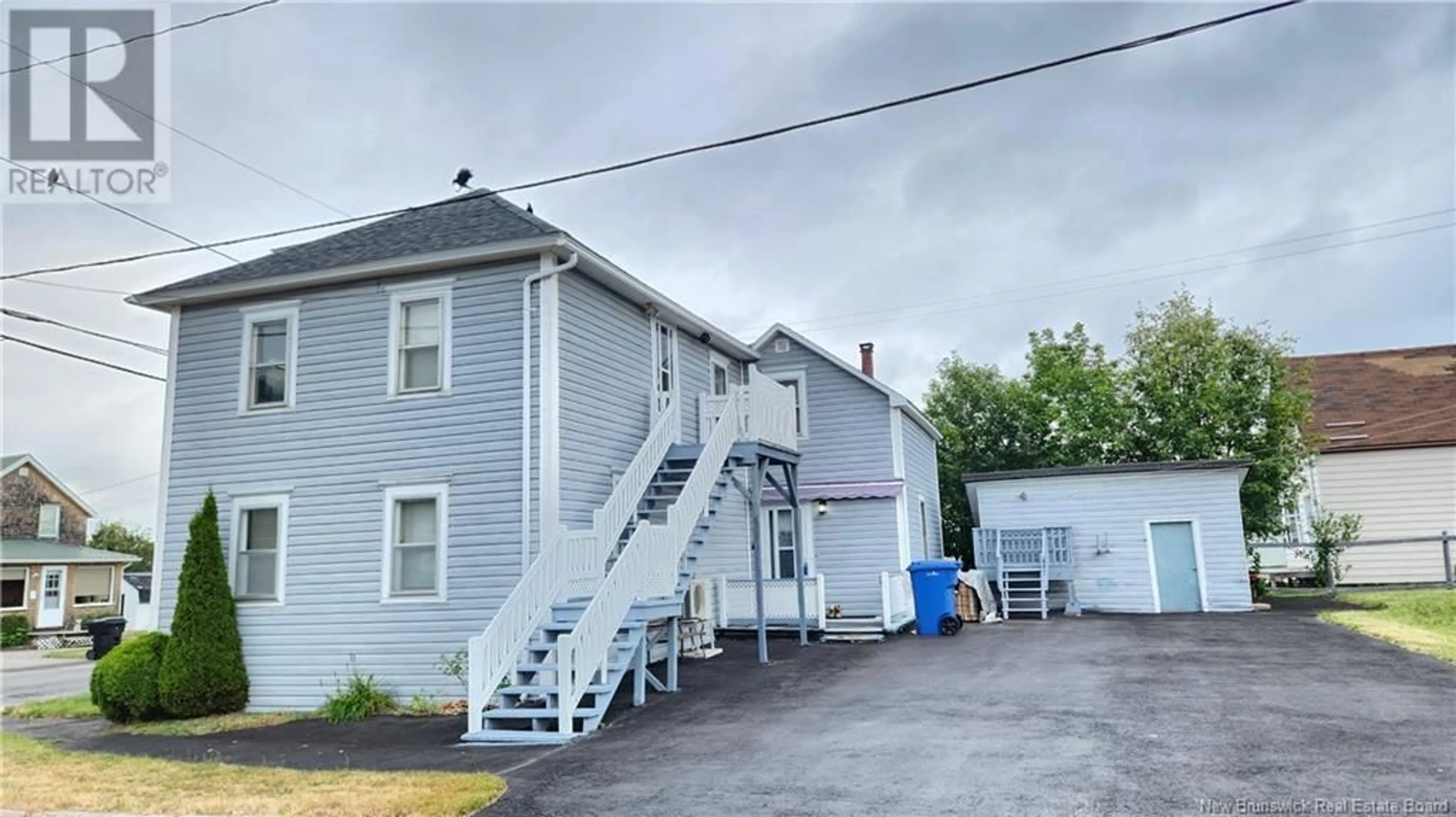 A pic from outside/outdoor area/front of a property/back of a property/a pic from drone, building for 760 MT Carmel Street, Bathurst New Brunswick E2A2C2