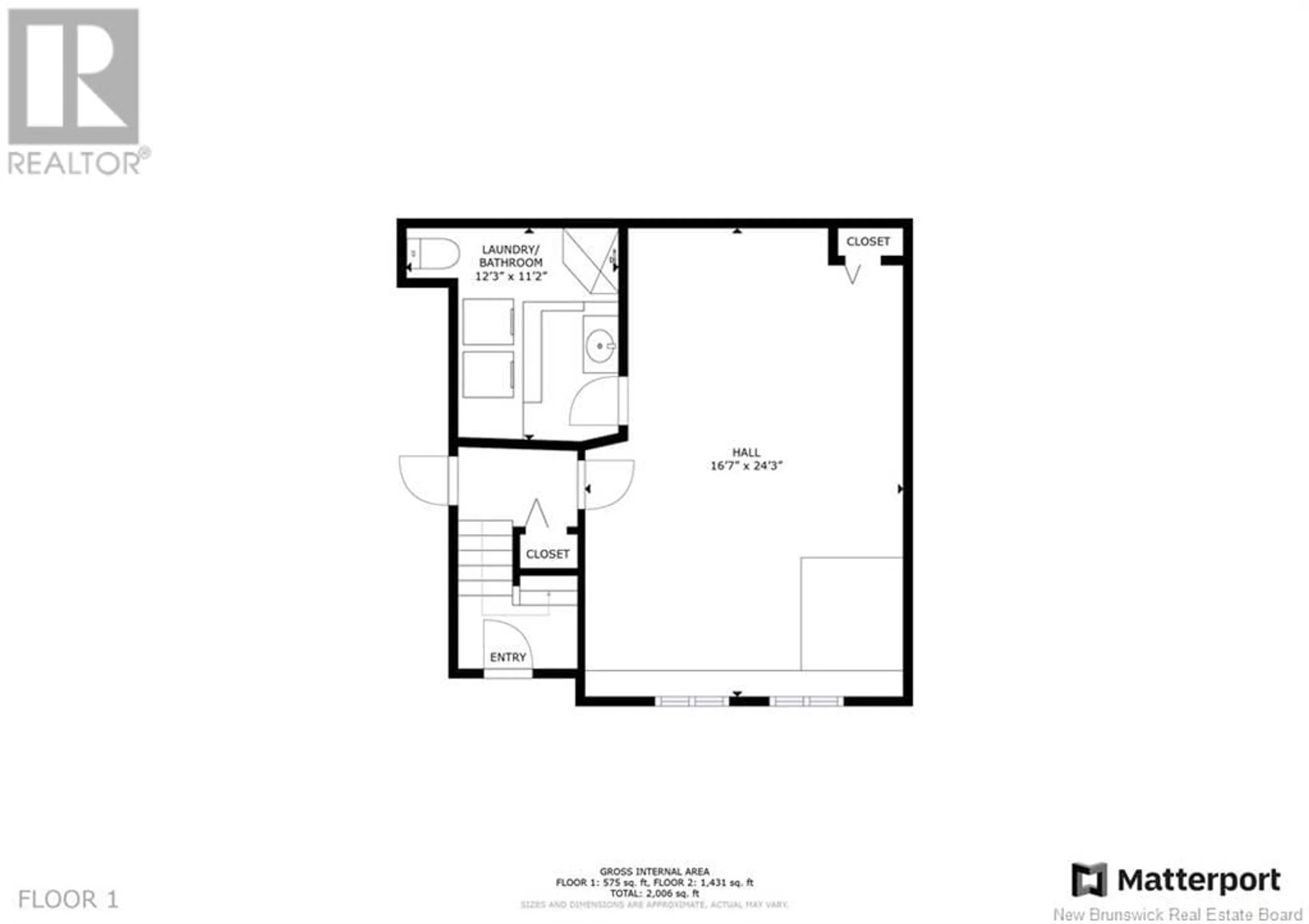 Floor plan for 28 Mayflower Street, Fredericton New Brunswick E3C1L5