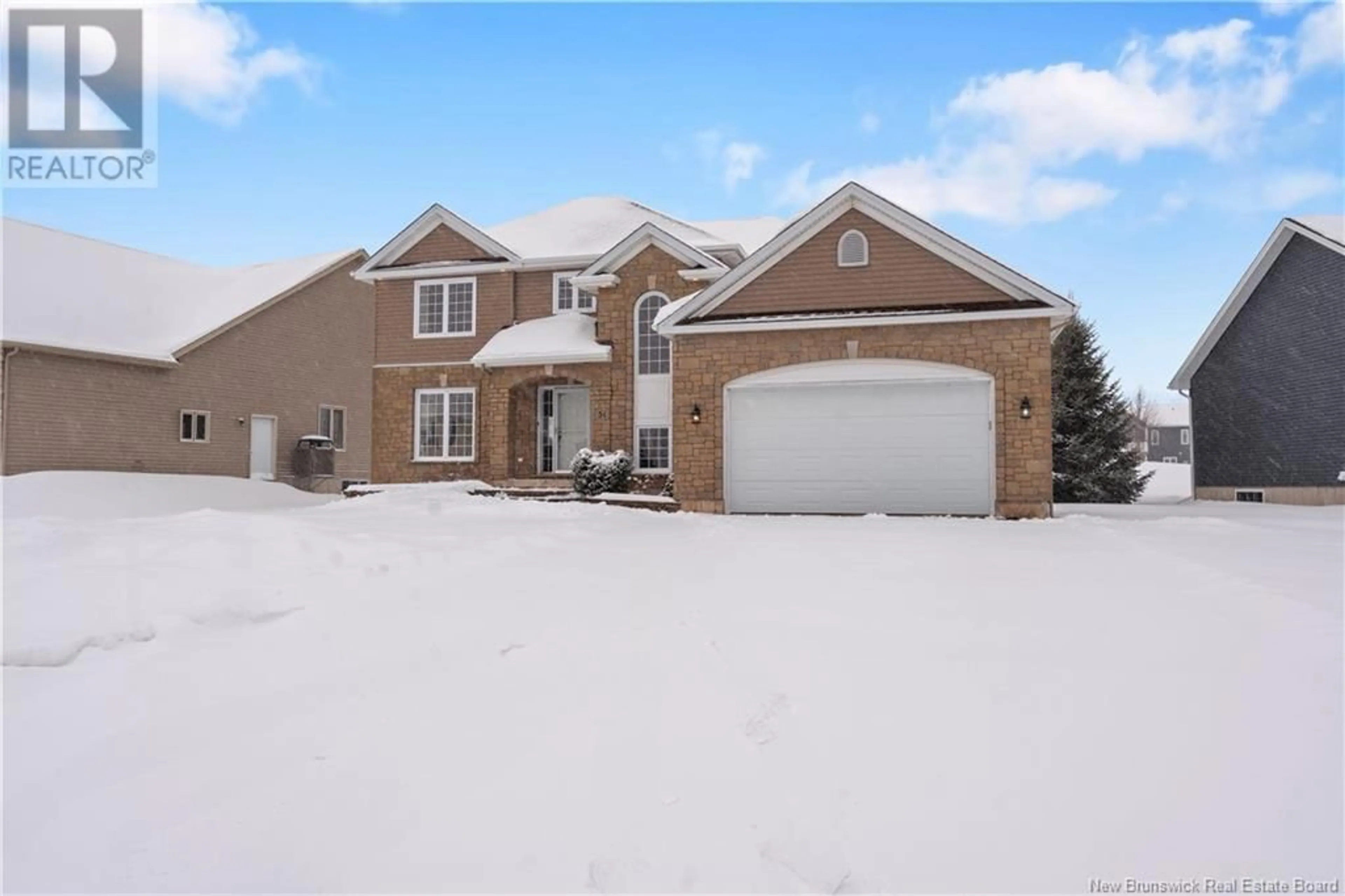 Home with brick exterior material, street for 31 Congressional Crescent, Moncton New Brunswick E1H3L2