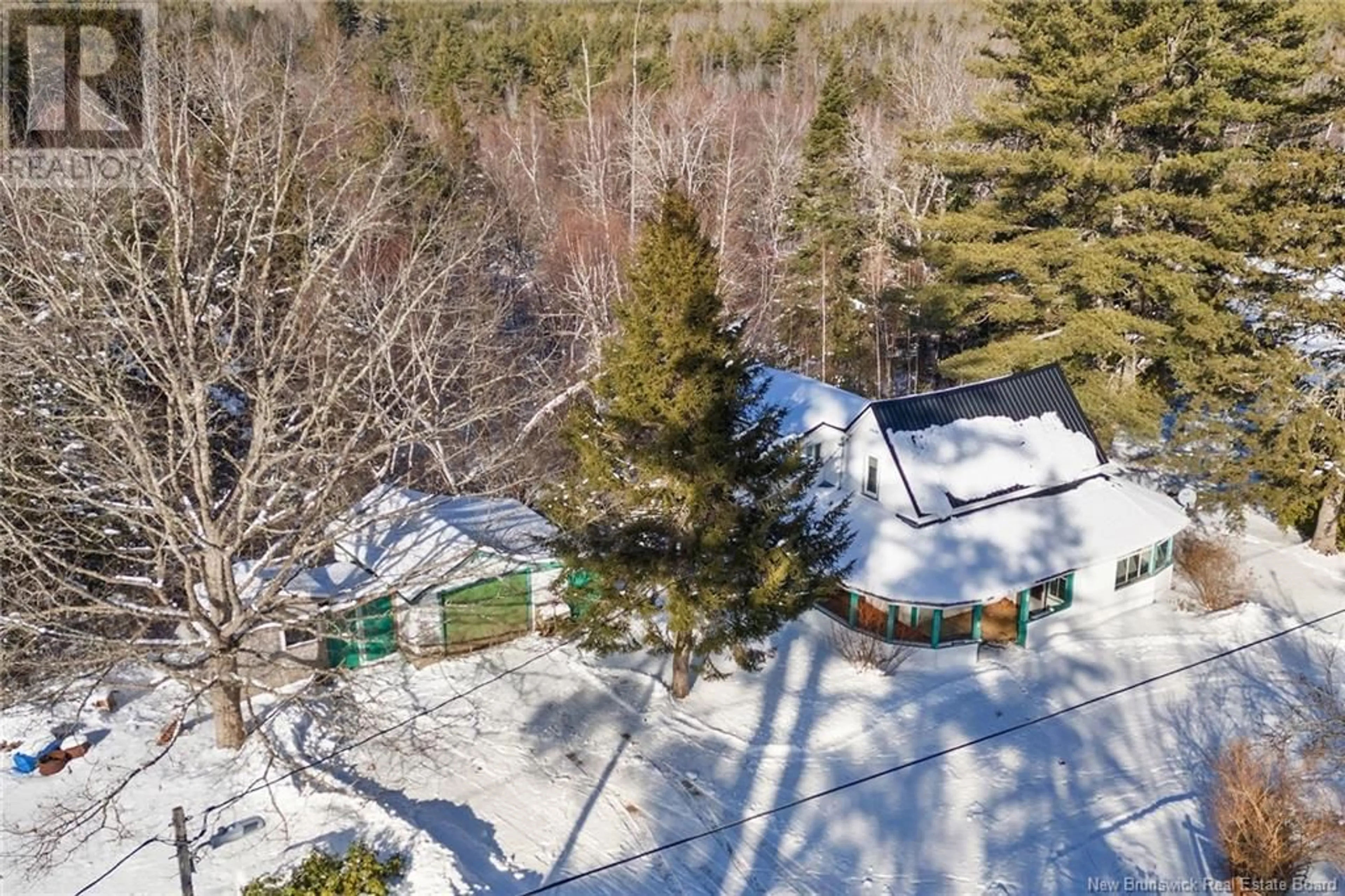 A pic from outside/outdoor area/front of a property/back of a property/a pic from drone, unknown for 5 CLARENDON LOOP Lane, Clarendon New Brunswick E5K4C4