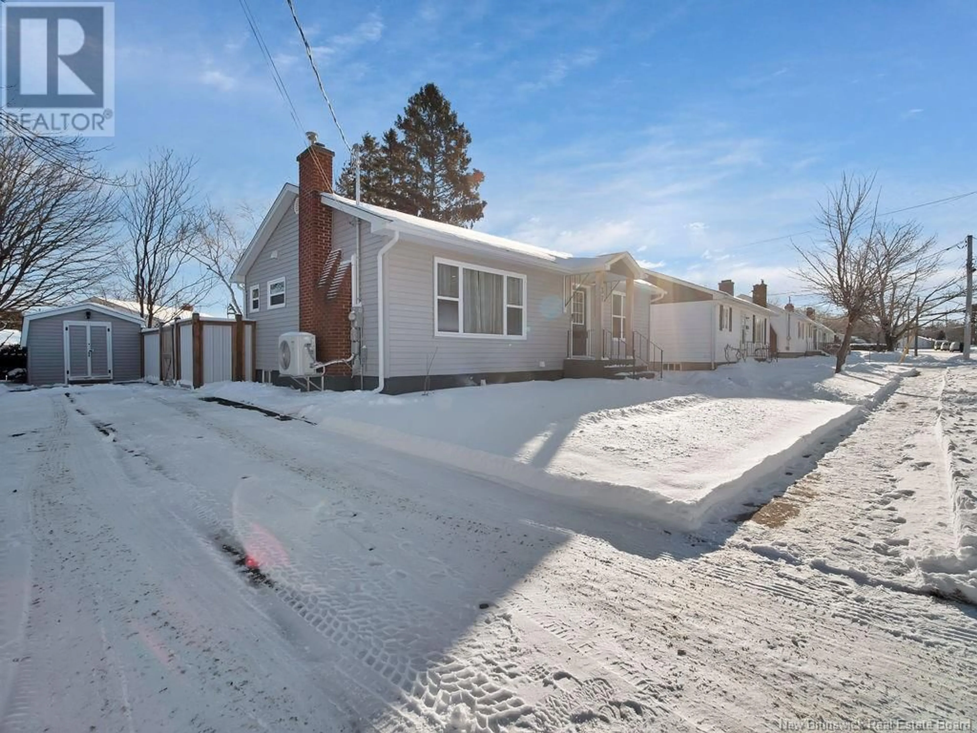 A pic from outside/outdoor area/front of a property/back of a property/a pic from drone, street for 37 Lynwood Drive, Moncton New Brunswick E1A3Z6