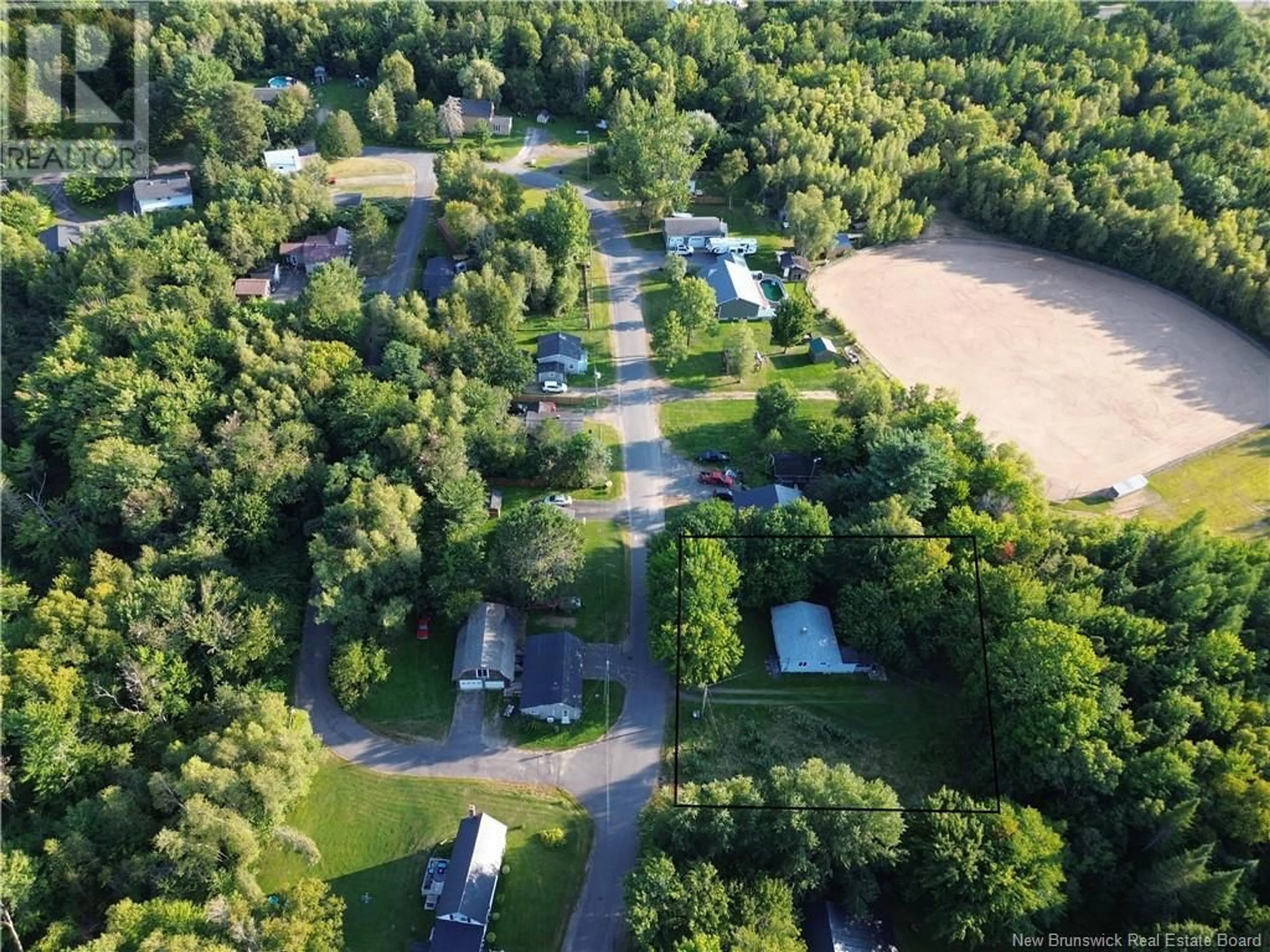 A pic from outside/outdoor area/front of a property/back of a property/a pic from drone, unknown for 95 Diamond Drive, Minto New Brunswick E3B2Y6