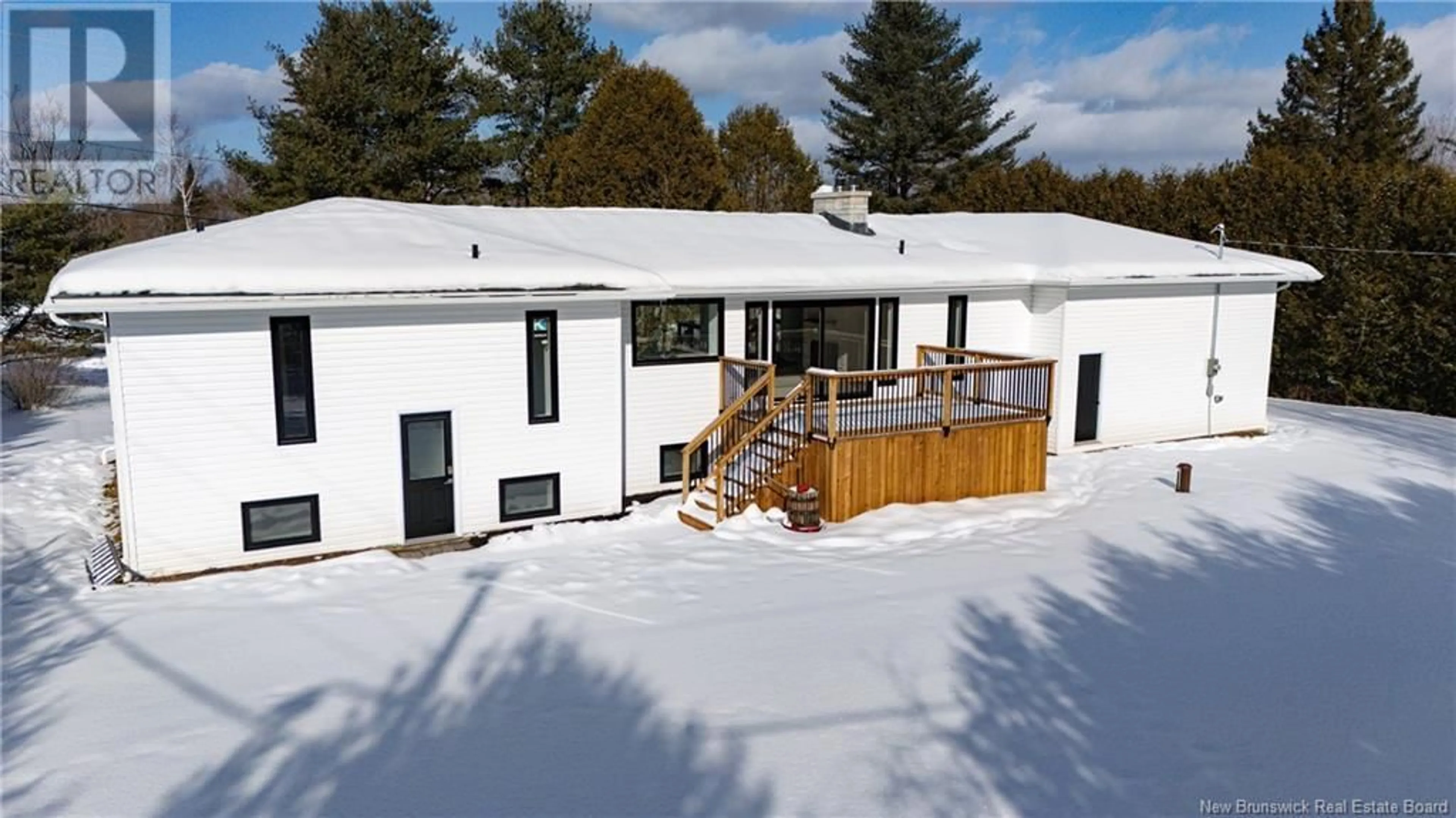 A pic from outside/outdoor area/front of a property/back of a property/a pic from drone, building for 118 Springhill Road, Fredericton New Brunswick E3C1S1