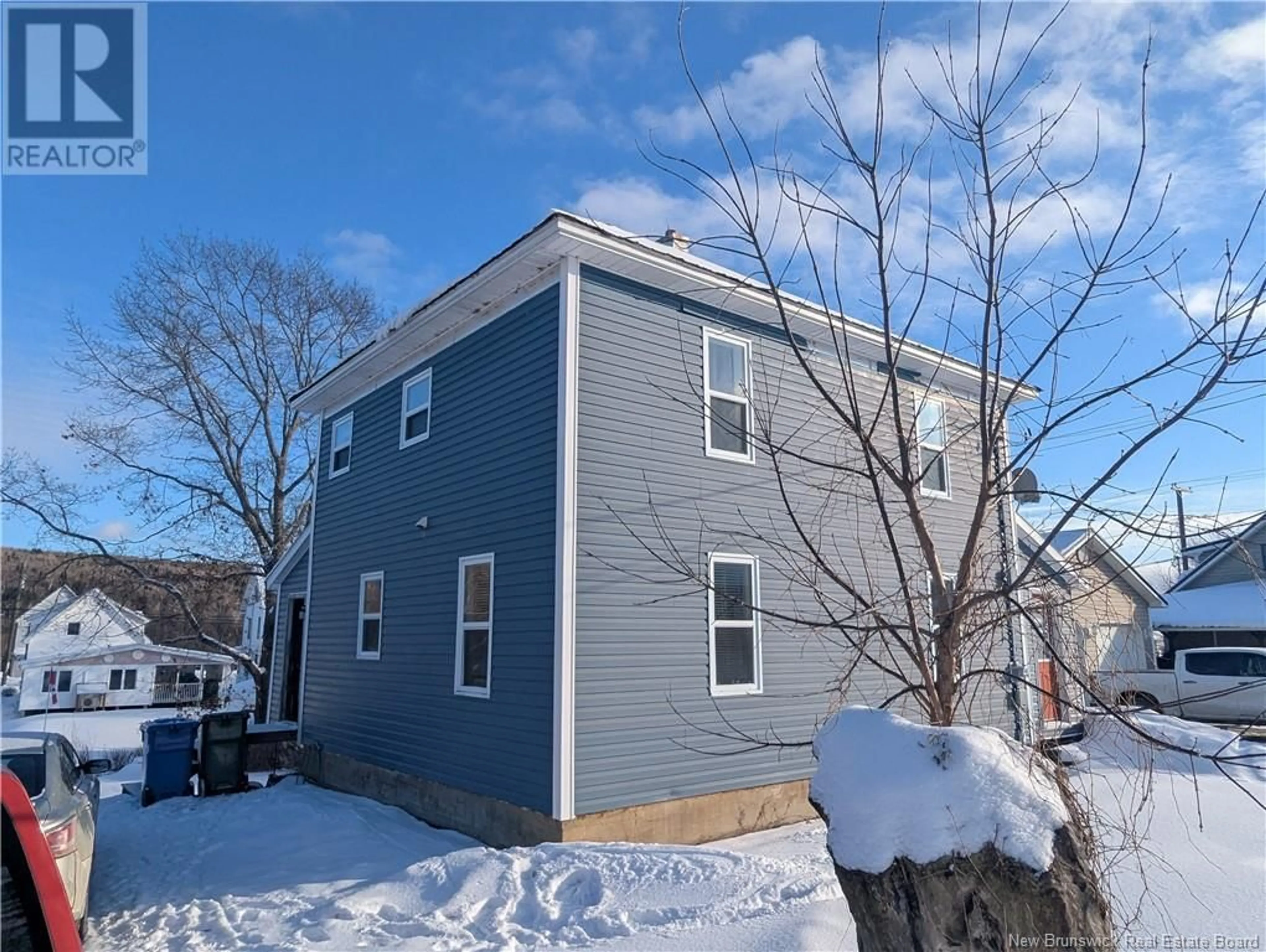 Home with vinyl exterior material, street for 14 Shady Lane, Aroostook New Brunswick E7H4W2