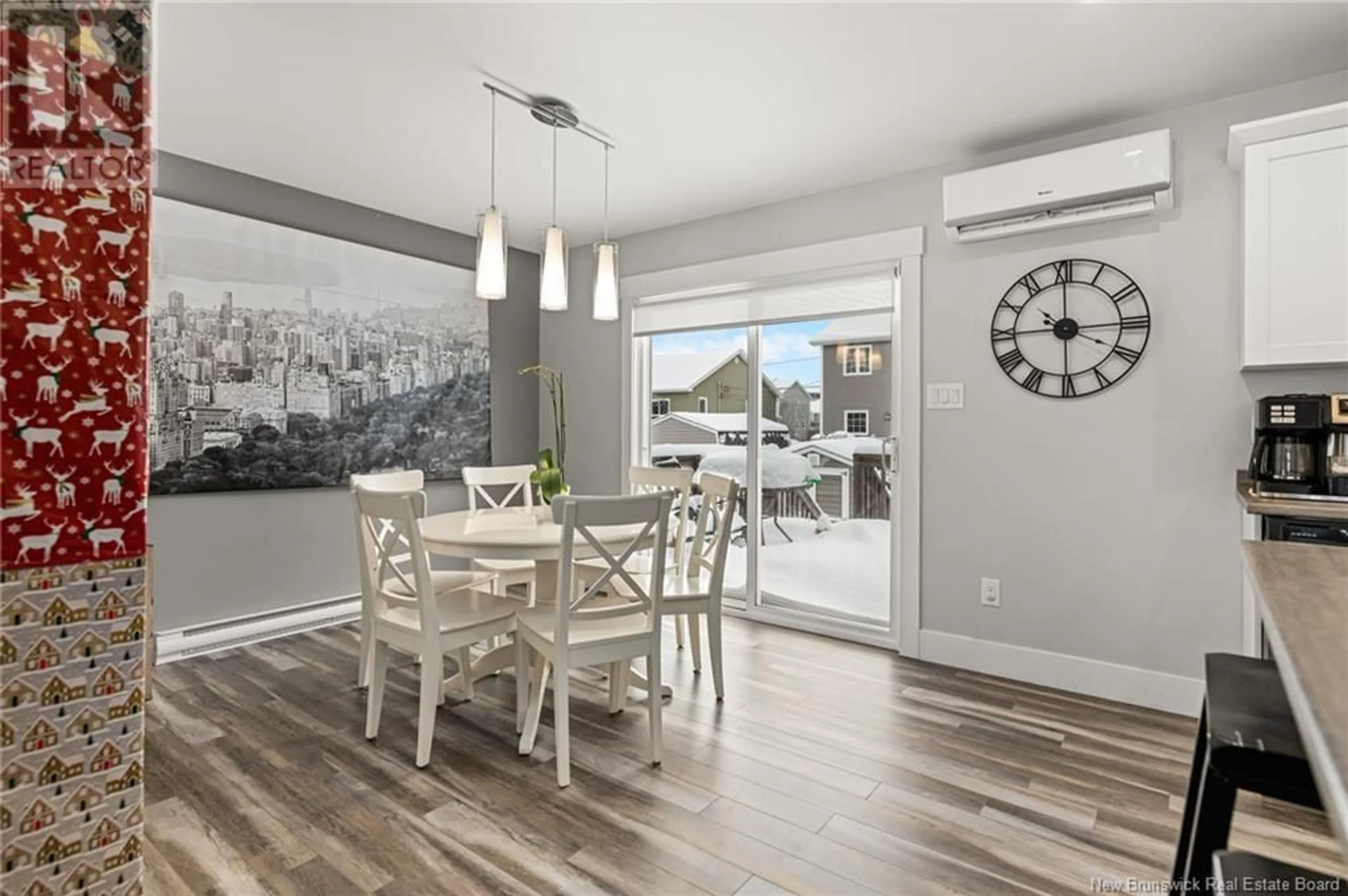 Dining room, wood/laminate floor for 131 Surette Street, Dieppe New Brunswick E1A9R3