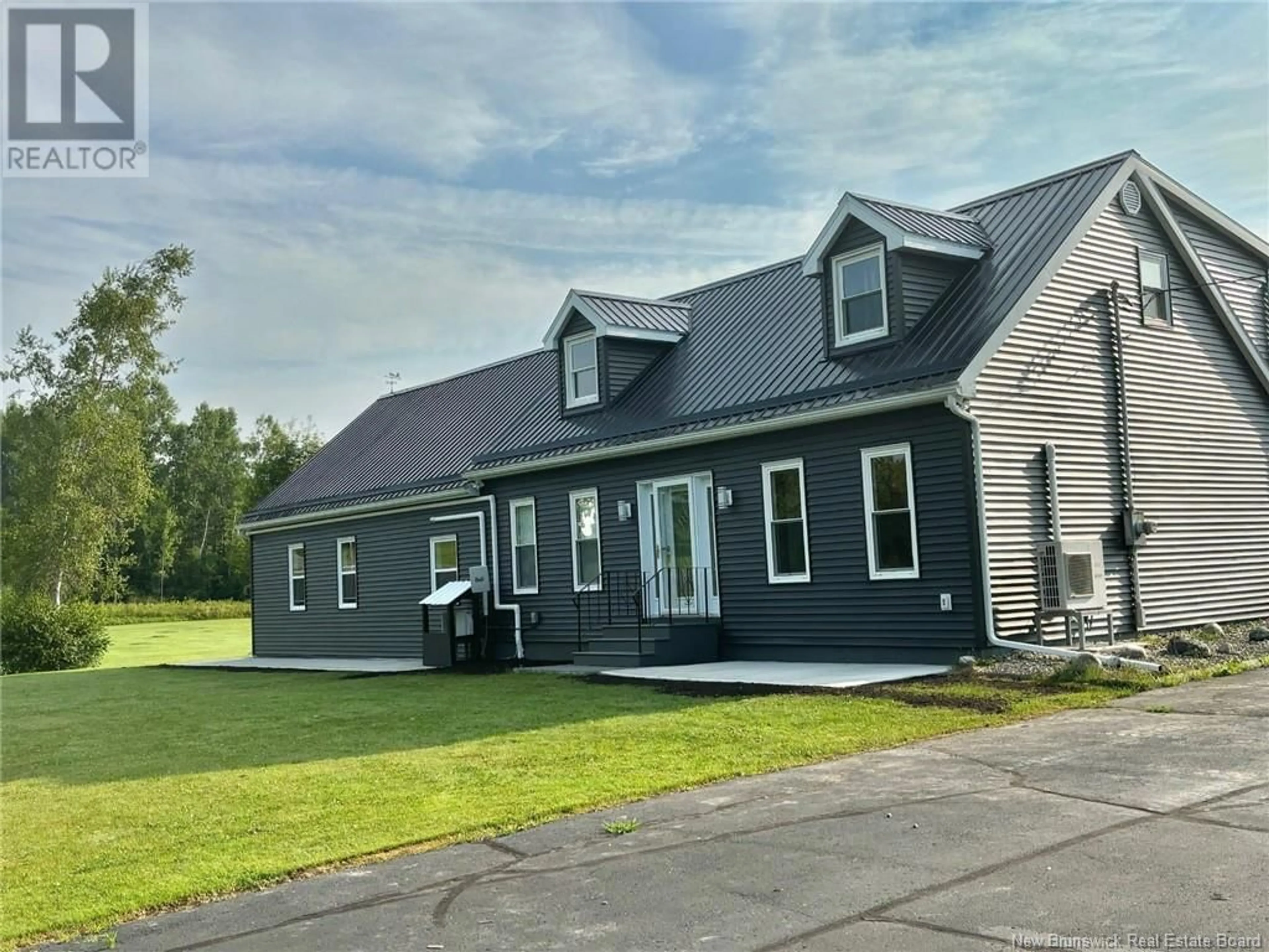 A pic from outside/outdoor area/front of a property/back of a property/a pic from drone, building for 8899 ROUTE 3, Old Ridge New Brunswick E3L4W4