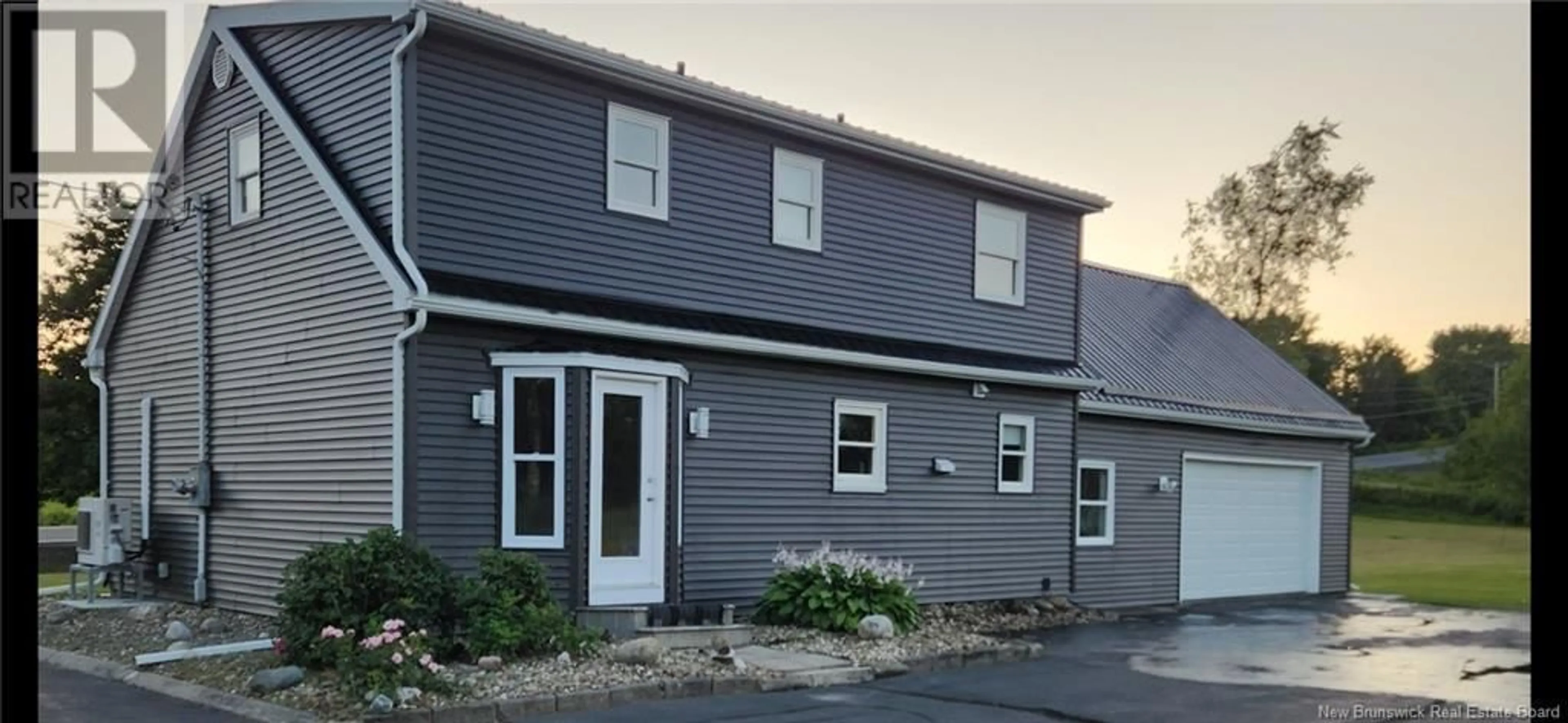 Home with vinyl exterior material, street for 8899 ROUTE 3, Old Ridge New Brunswick E3L4W4