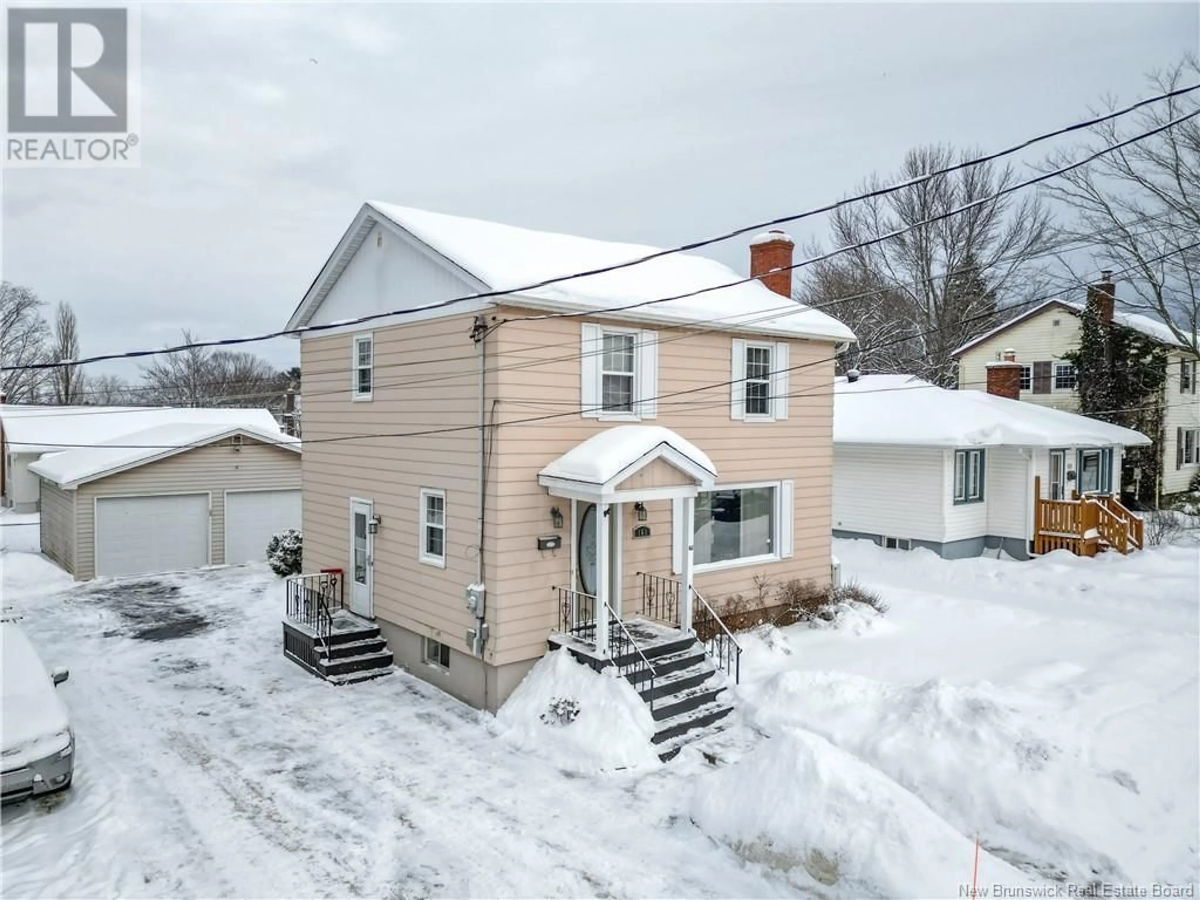 A pic from outside/outdoor area/front of a property/back of a property/a pic from drone, street for 161 West Lane, Moncton New Brunswick E1C6V1