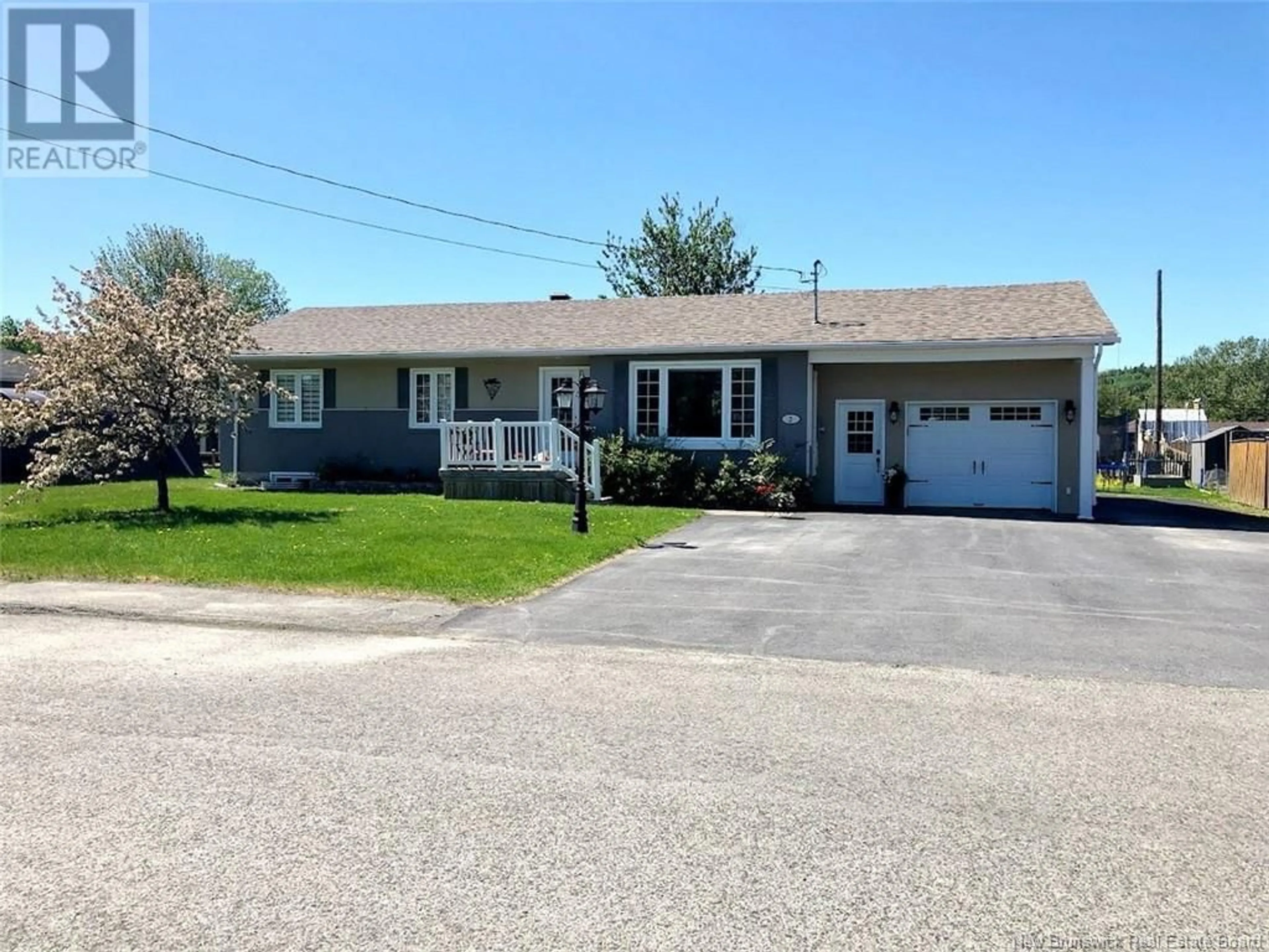 Home with vinyl exterior material, street for 3 DES CHEVALIERS STREET, Clair New Brunswick E7A2E4