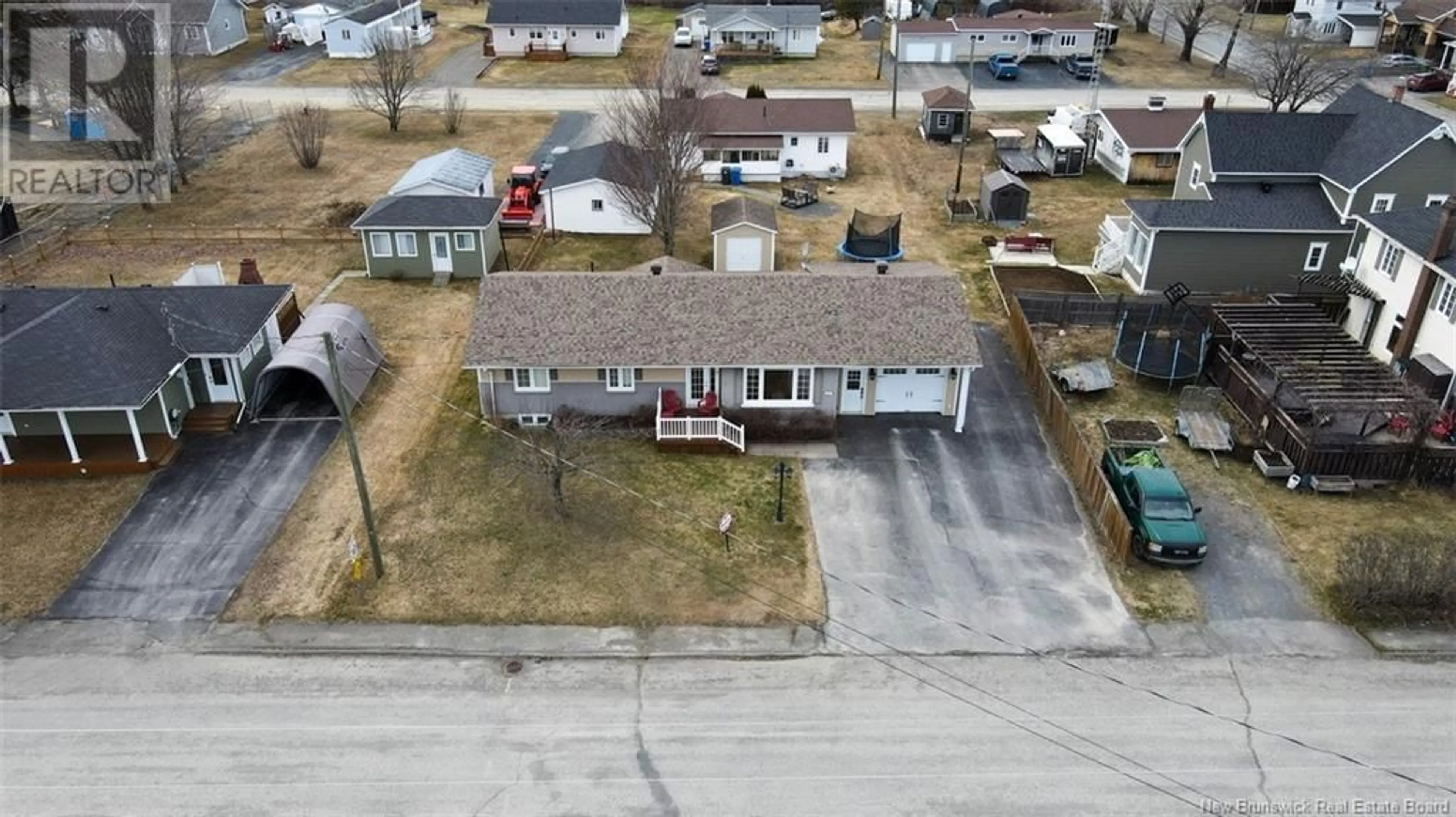 A pic from outside/outdoor area/front of a property/back of a property/a pic from drone, street for 3 DES CHEVALIERS STREET, Clair New Brunswick E7A2E4
