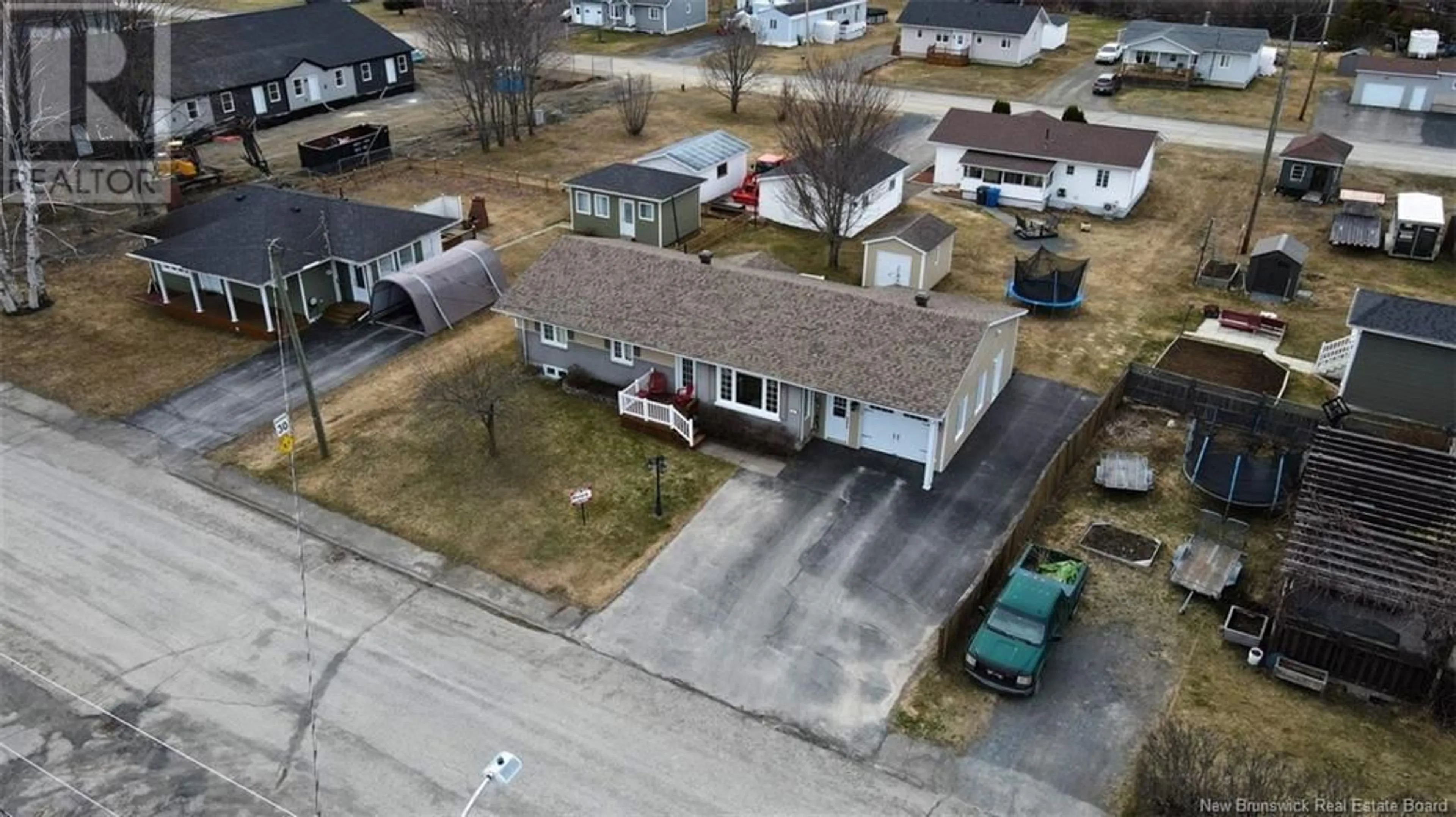 A pic from outside/outdoor area/front of a property/back of a property/a pic from drone, street for 3 DES CHEVALIERS STREET, Clair New Brunswick E7A2E4