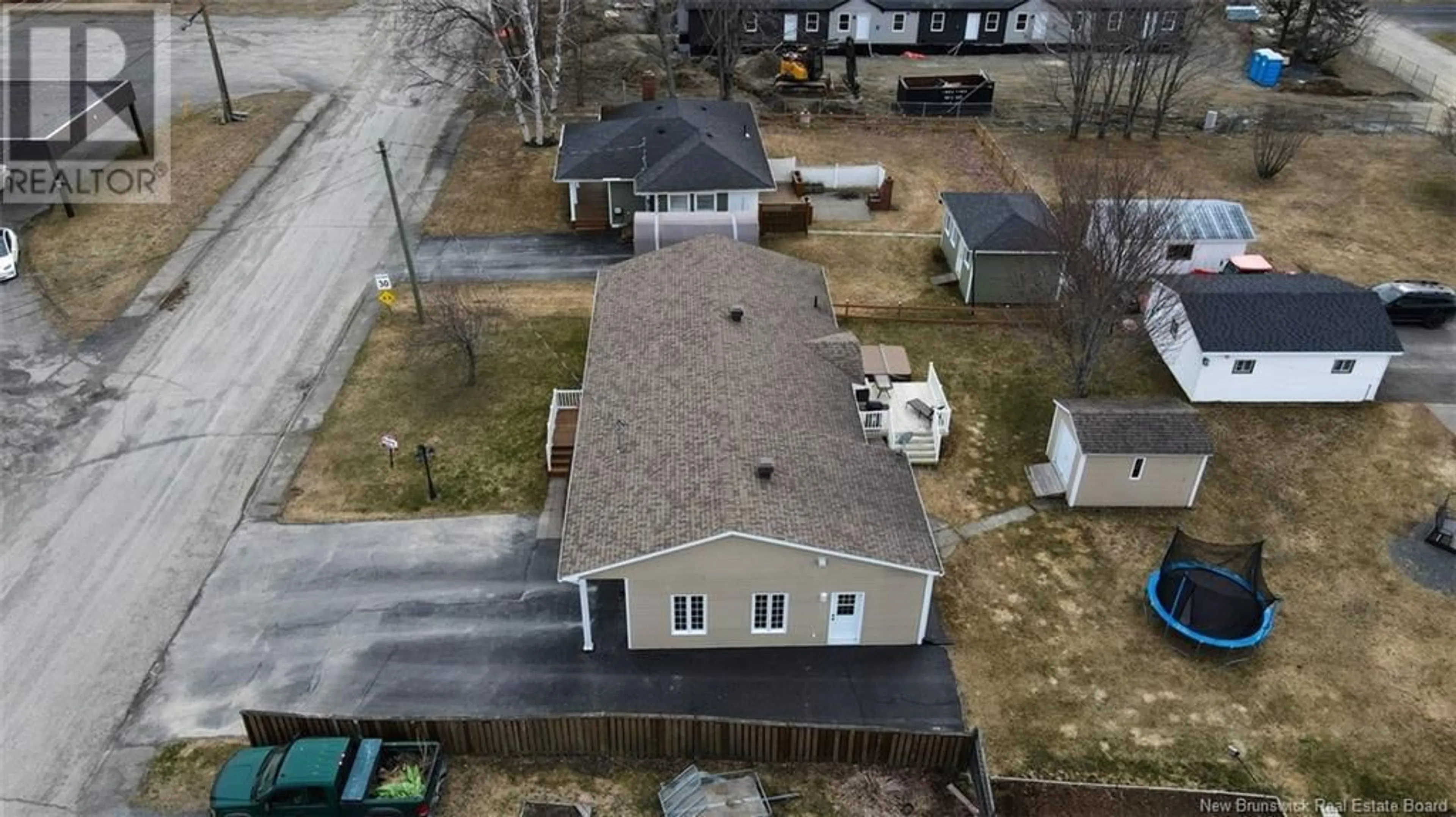 A pic from outside/outdoor area/front of a property/back of a property/a pic from drone, street for 3 DES CHEVALIERS STREET, Clair New Brunswick E7A2E4