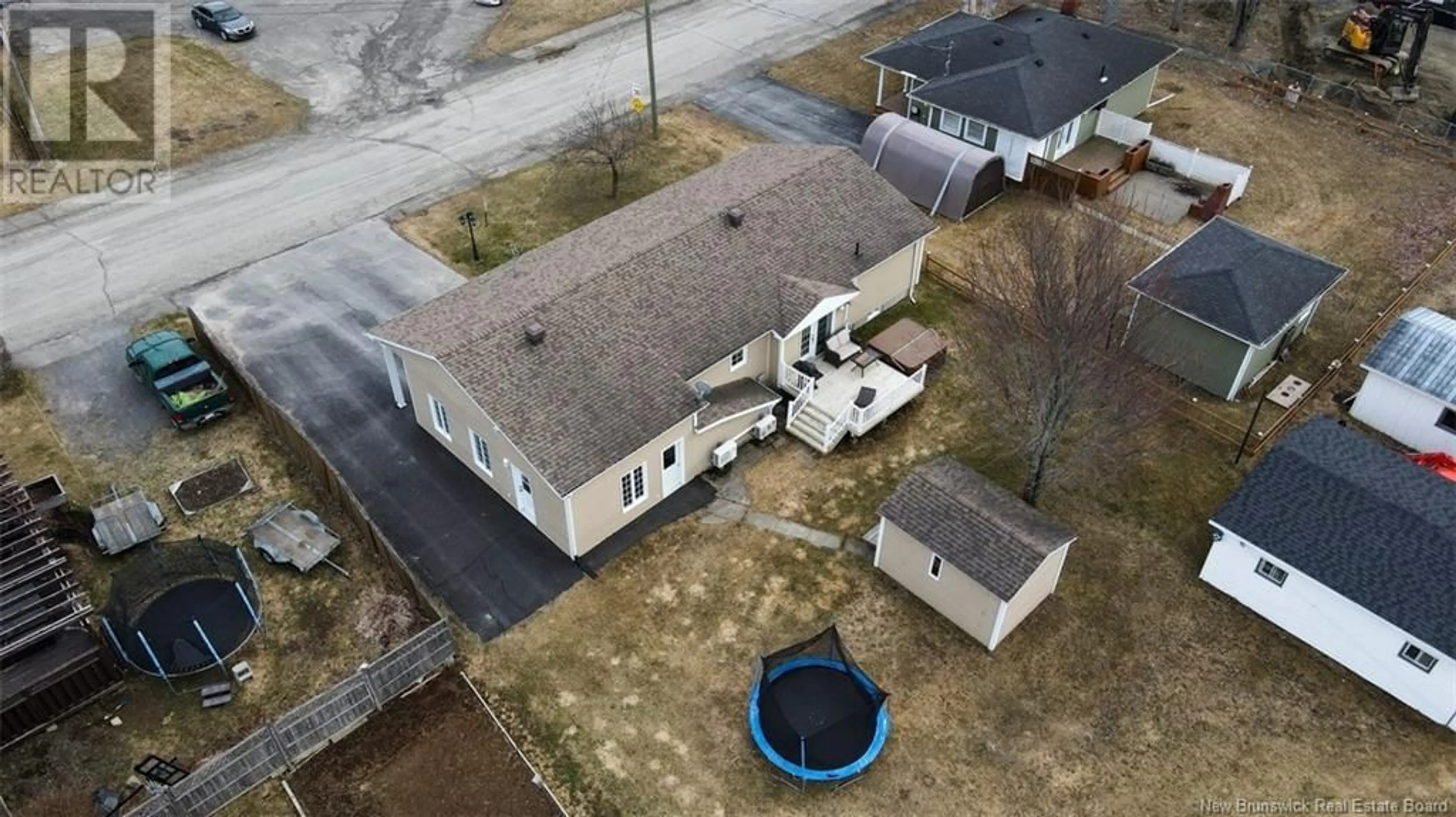 A pic from outside/outdoor area/front of a property/back of a property/a pic from drone, street for 3 DES CHEVALIERS STREET, Clair New Brunswick E7A2E4