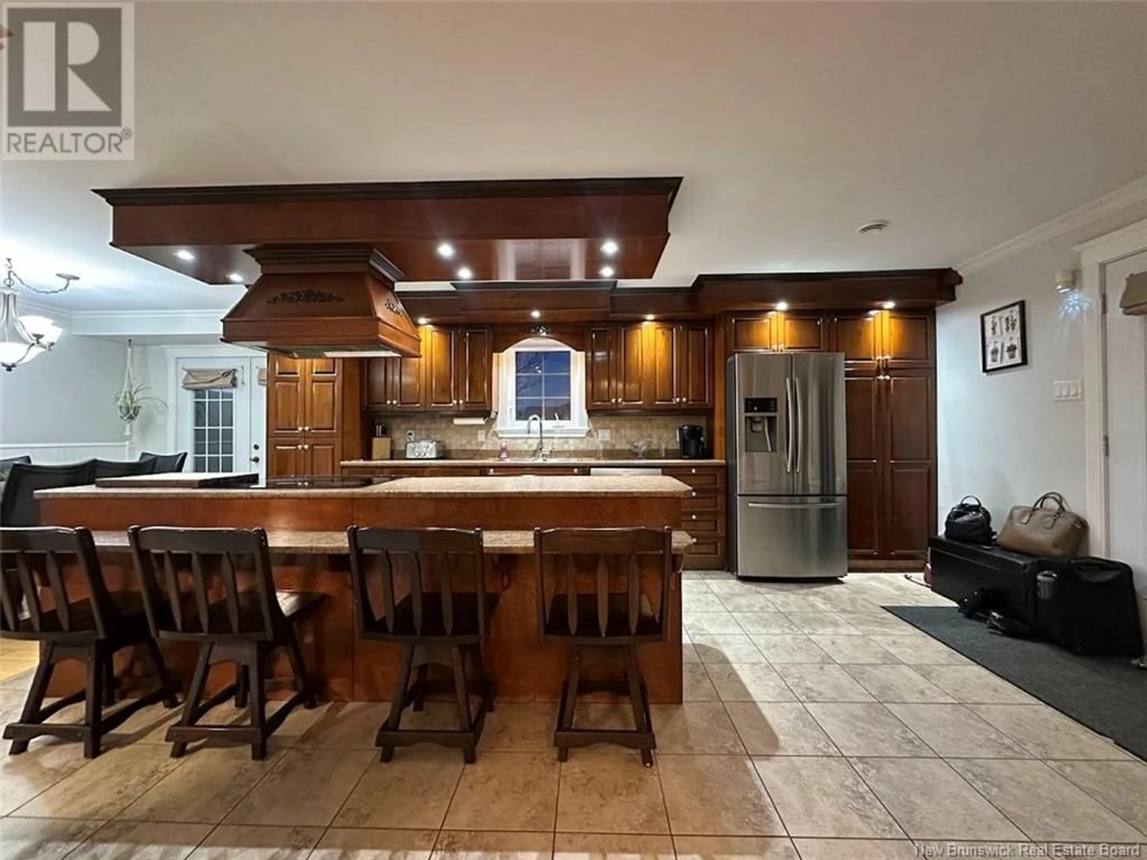 Open concept kitchen, ceramic/tile floor for 3 DES CHEVALIERS STREET, Clair New Brunswick E7A2E4