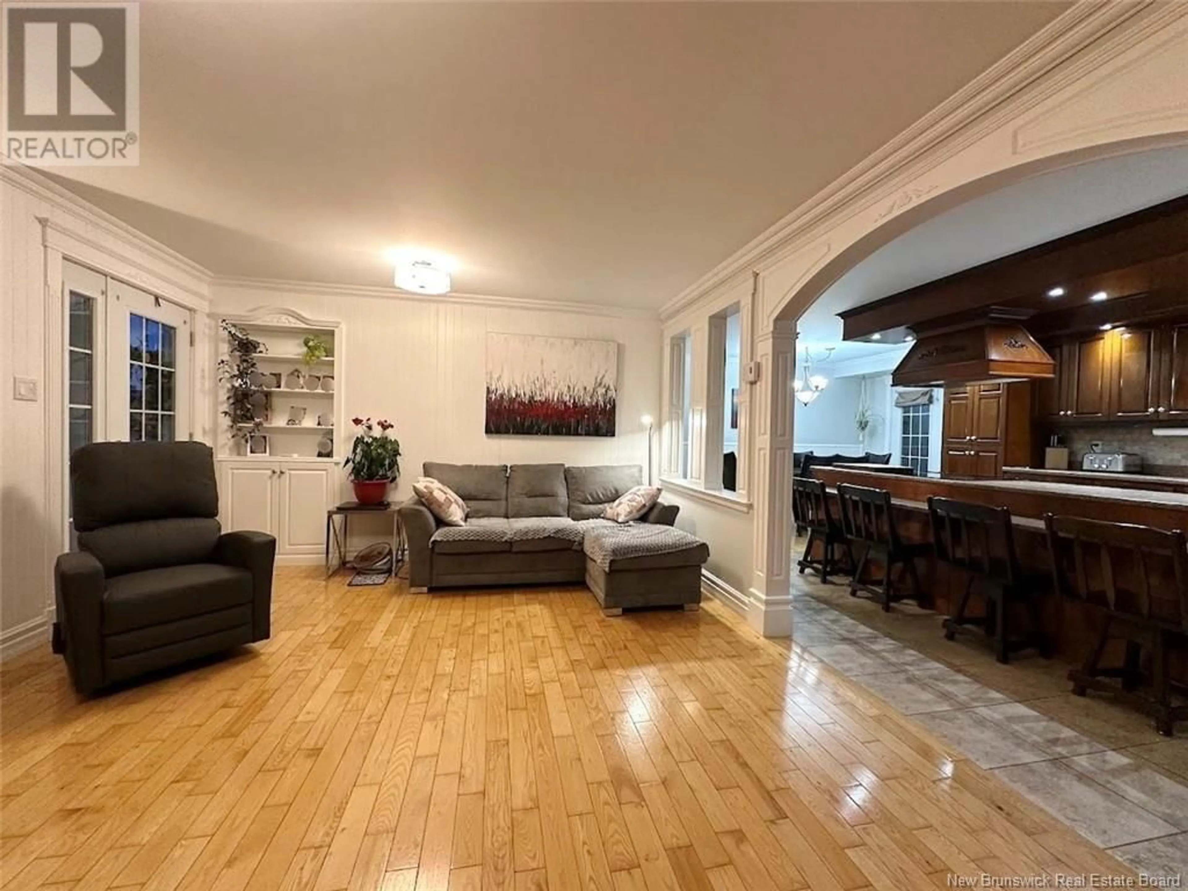 Living room with furniture, unknown for 3 DES CHEVALIERS STREET, Clair New Brunswick E7A2E4