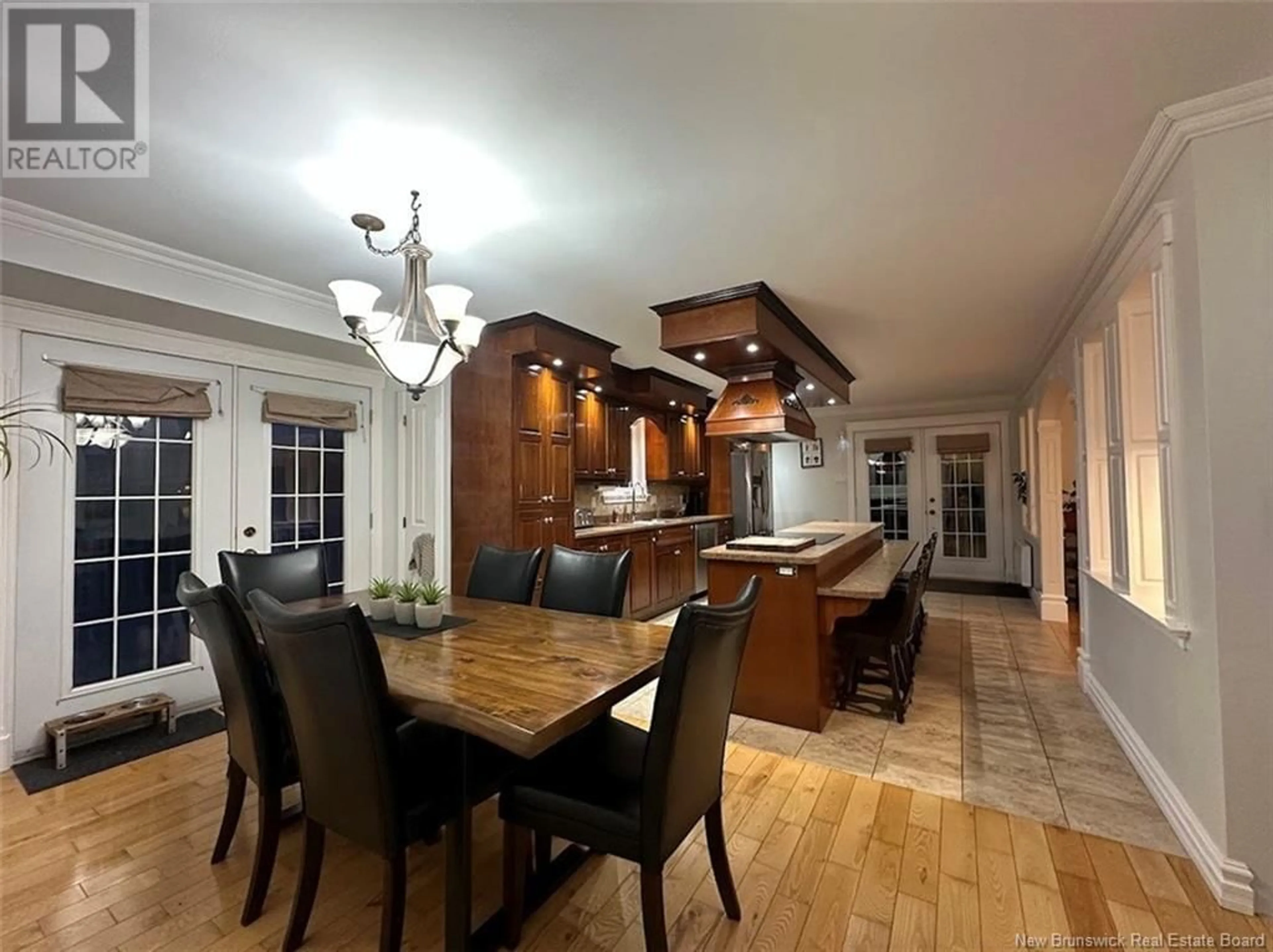 Dining room, ceramic/tile floor for 3 Des Chevaliers Street, Clair New Brunswick E7A2E4